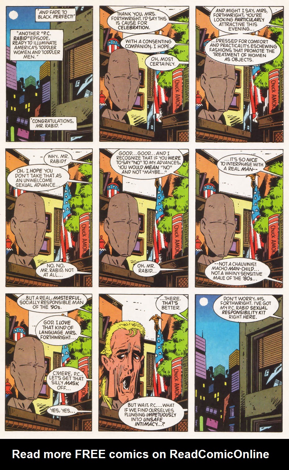 Read online Heckler comic -  Issue #4 - 10