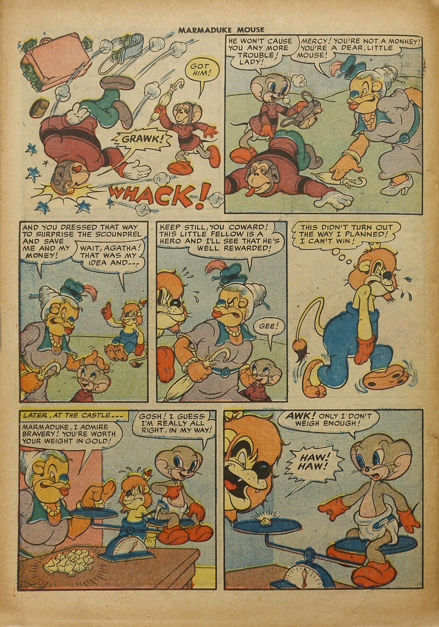 Read online Marmaduke Mouse comic -  Issue #32 - 22