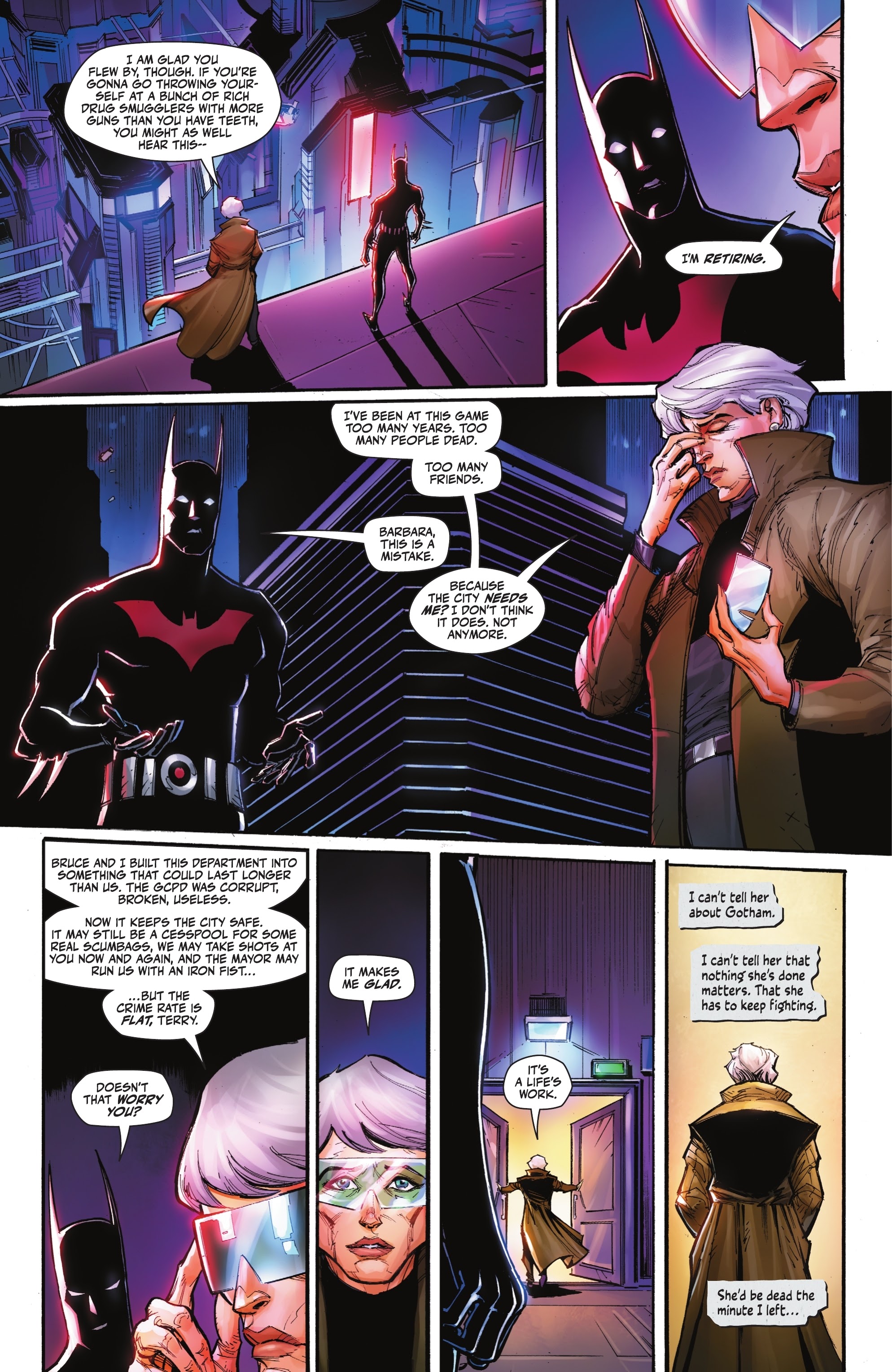 Read online Batman Beyond: Neo-Year comic -  Issue #1 - 14