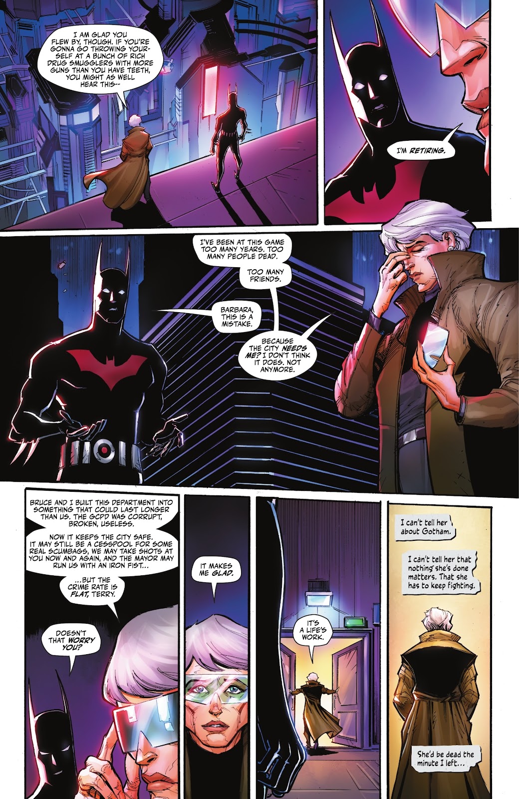 Batman Beyond: Neo-Year issue 1 - Page 14