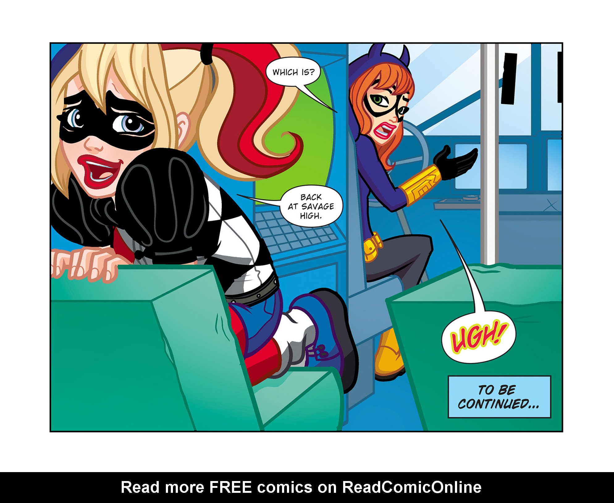 Read online DC Super Hero Girls: Past Times at Super Hero High comic -  Issue #7 - 23