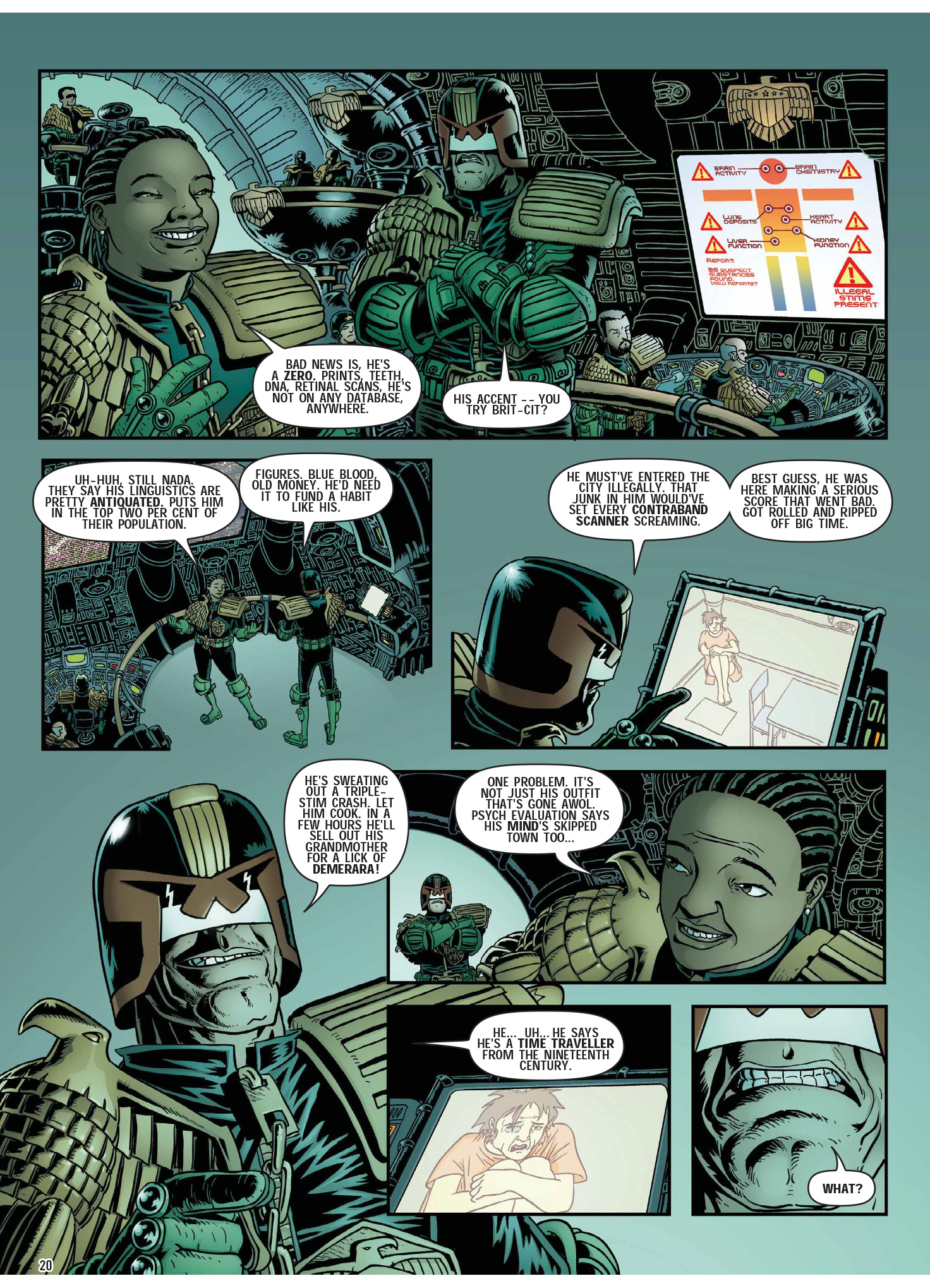 Read online Judge Dredd: The Complete Case Files comic -  Issue # TPB 39 (Part 1) - 21