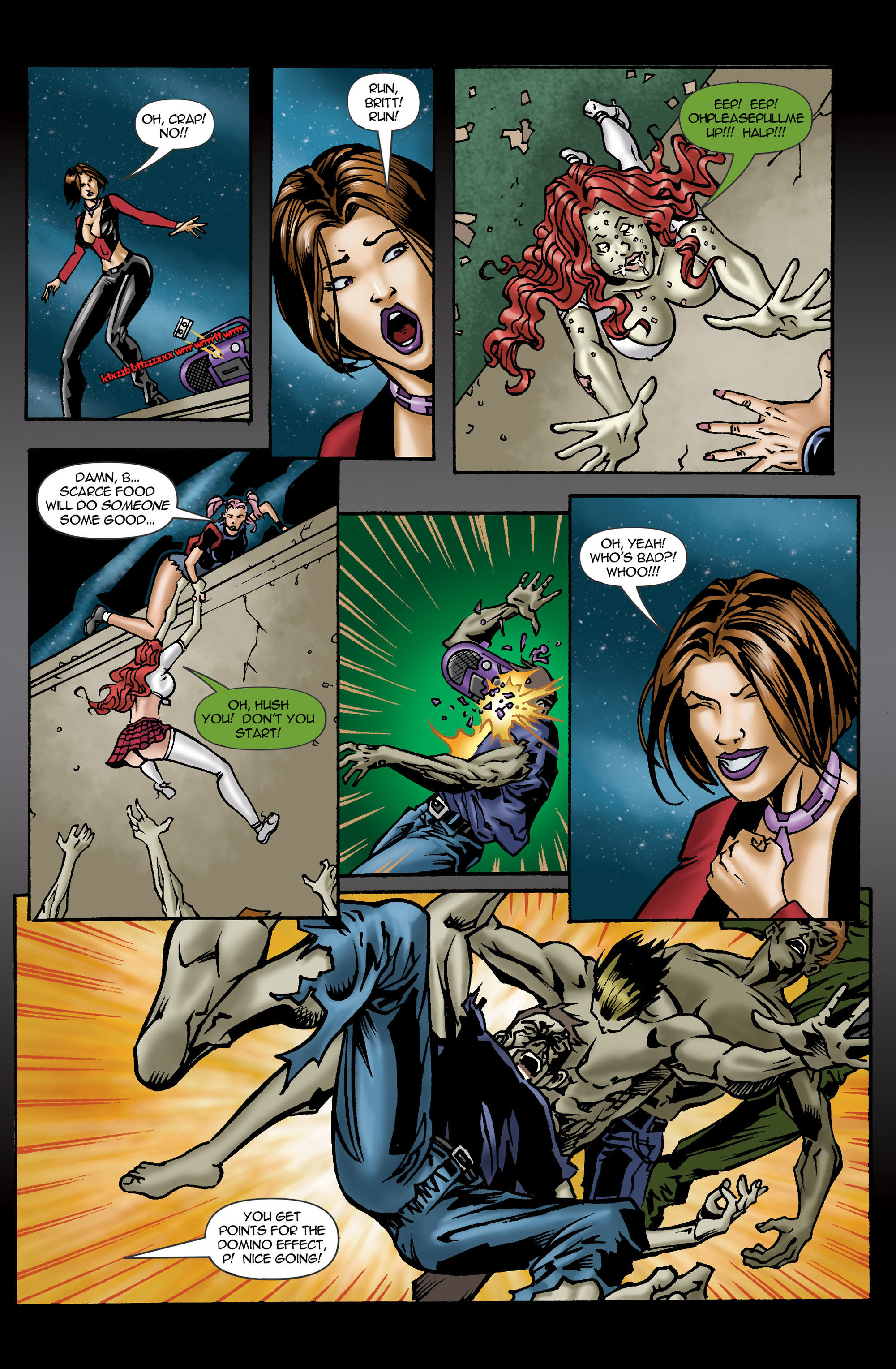 Read online Chaos Campus: Sorority Girls Vs. Zombies comic -  Issue #2 - 22