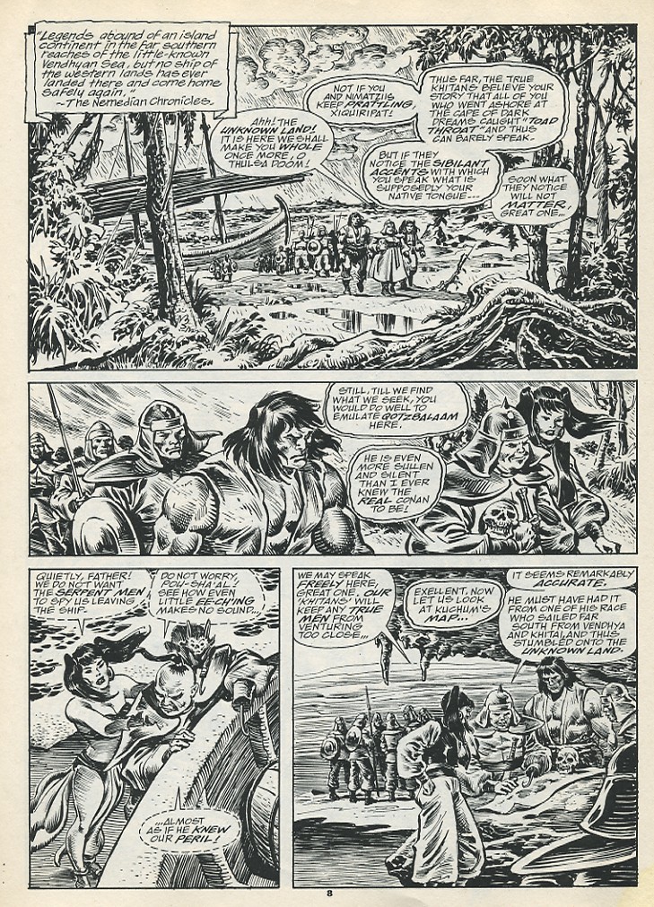 Read online The Savage Sword Of Conan comic -  Issue #193 - 10