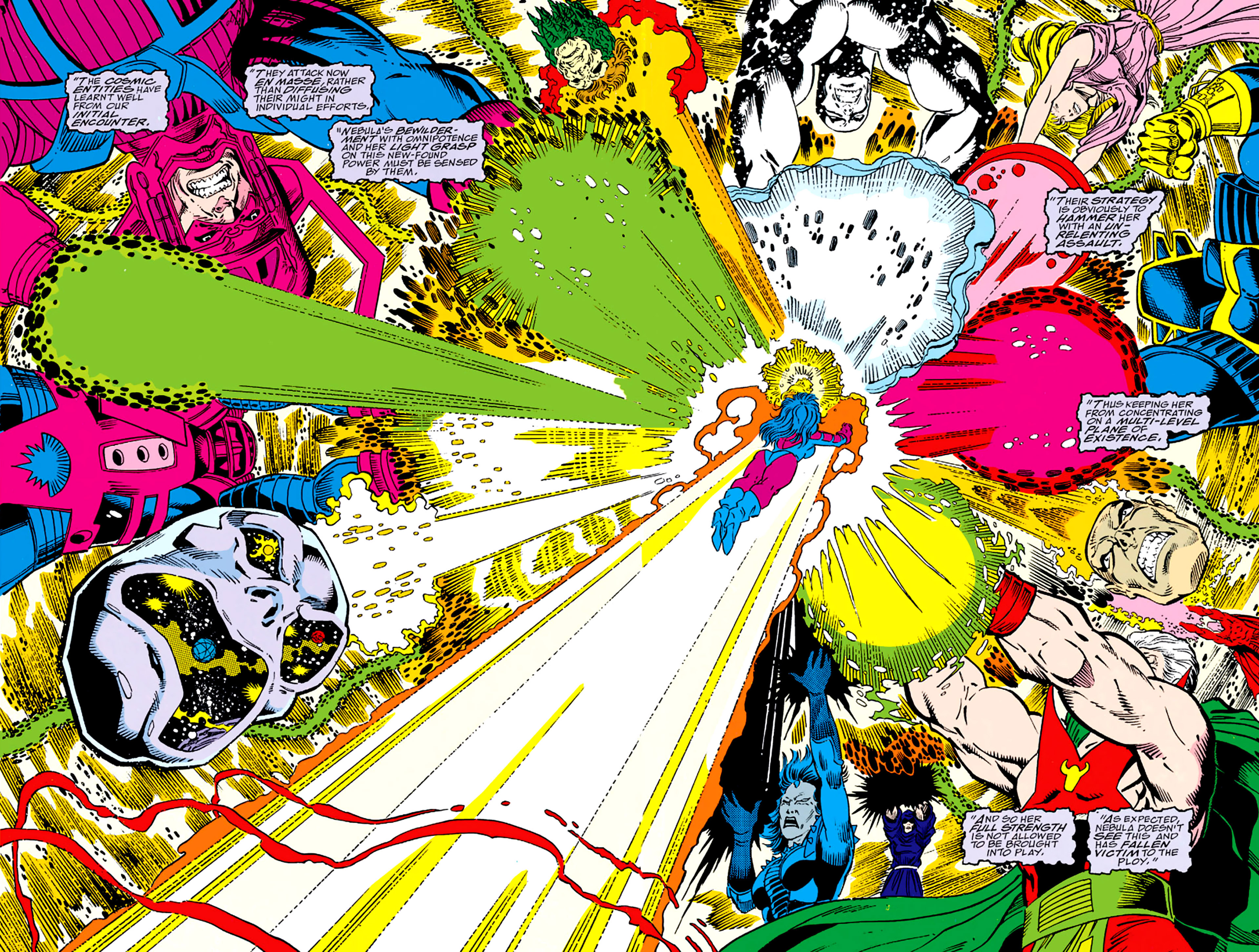 Read online Infinity Gauntlet (1991) comic -  Issue #6 - 13