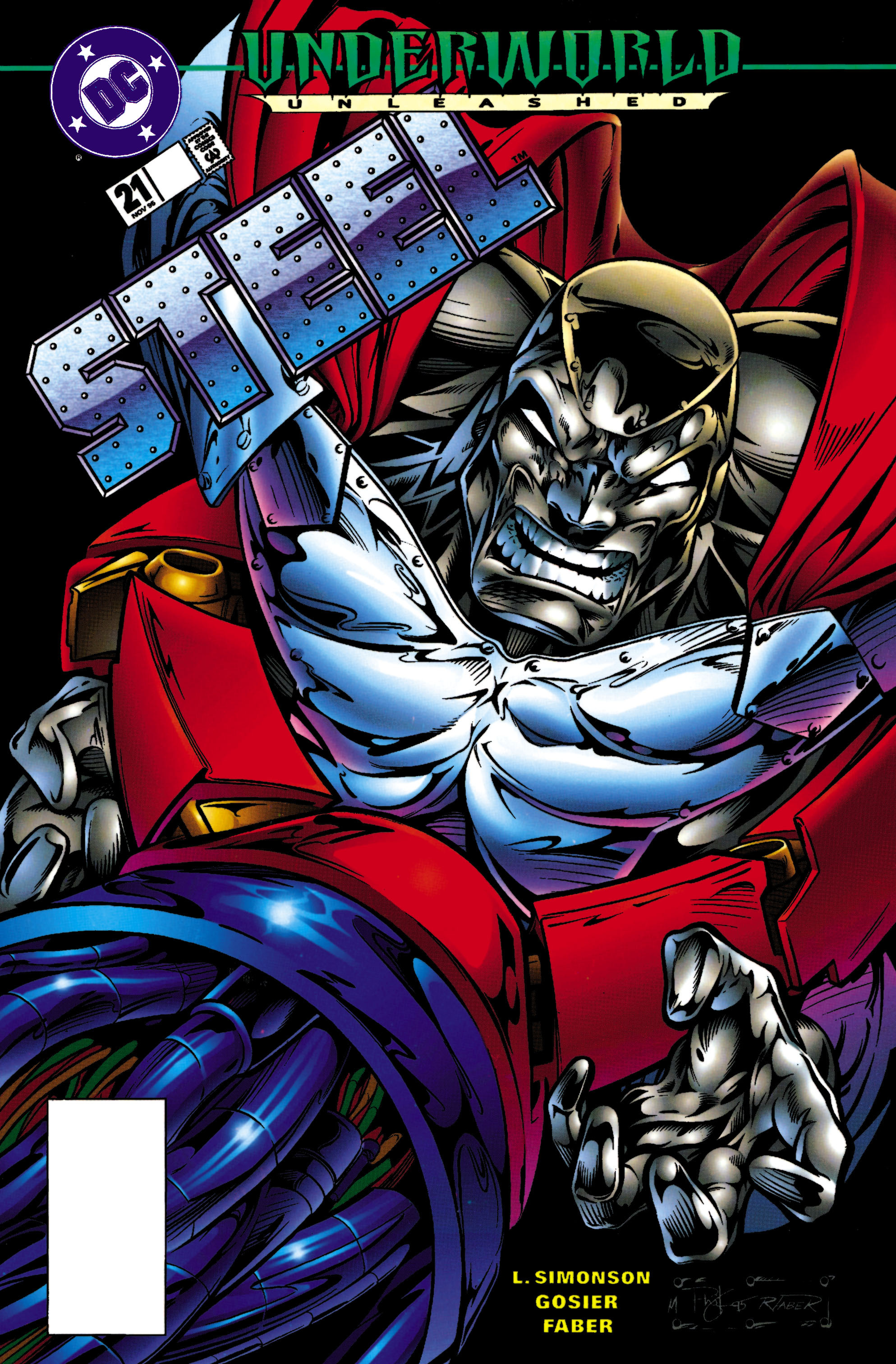Read online Steel (1994) comic -  Issue #21 - 1
