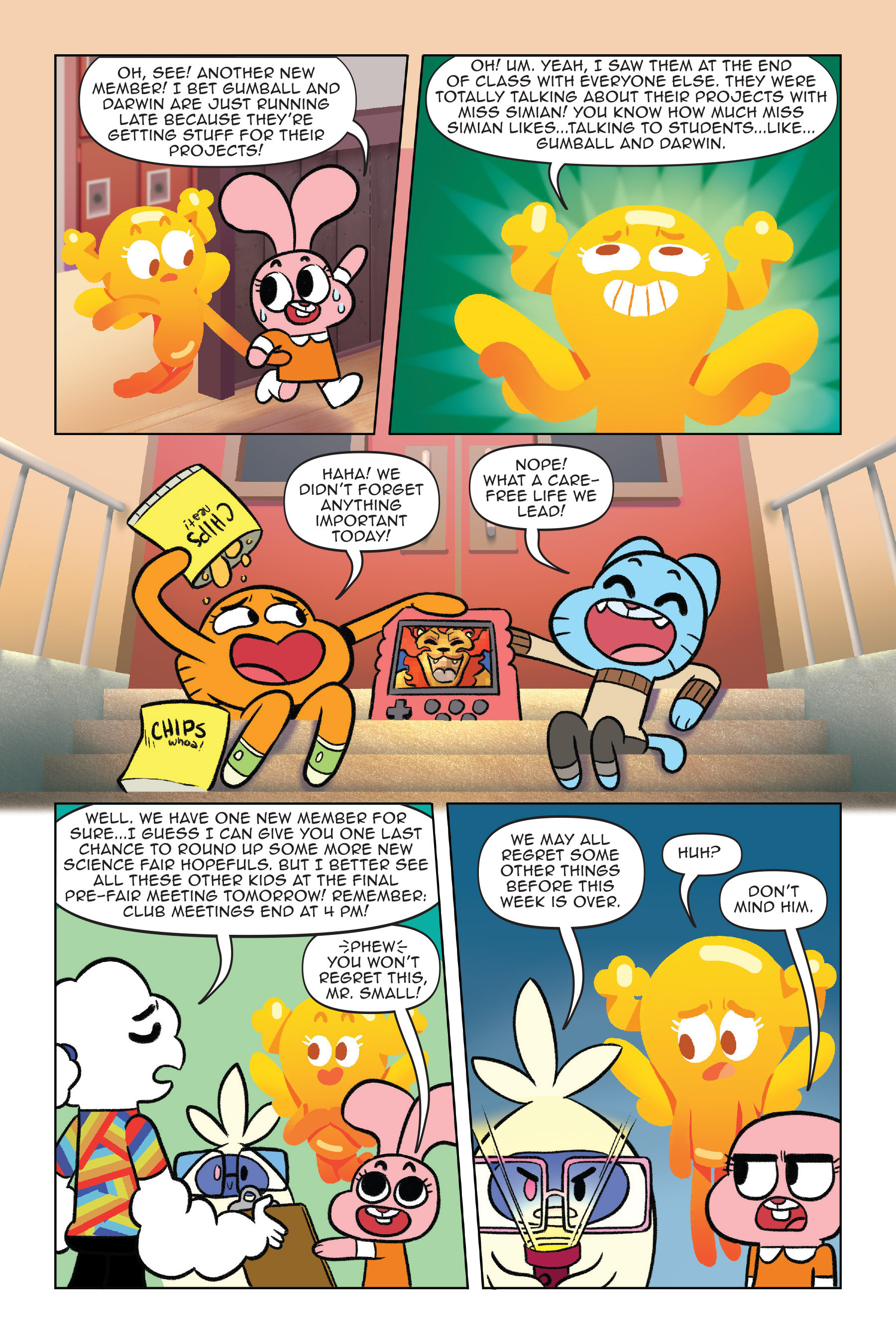 Read online The Amazing World of Gumball: Cheat Code comic -  Issue # Full - 52