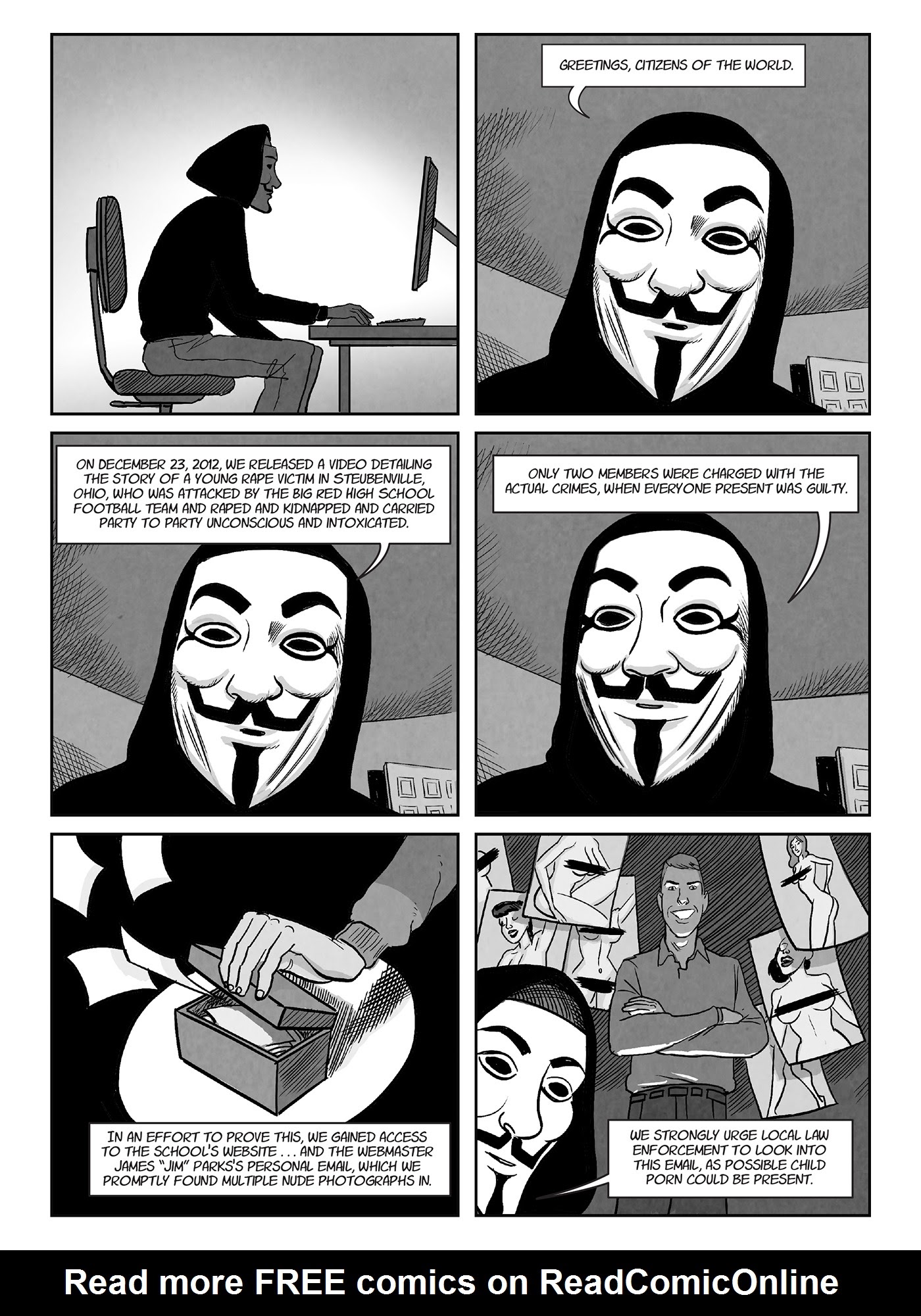 Read online A for Anonymous: How a Mysterious Hacker Collective Transformed the World comic -  Issue # TPB - 89