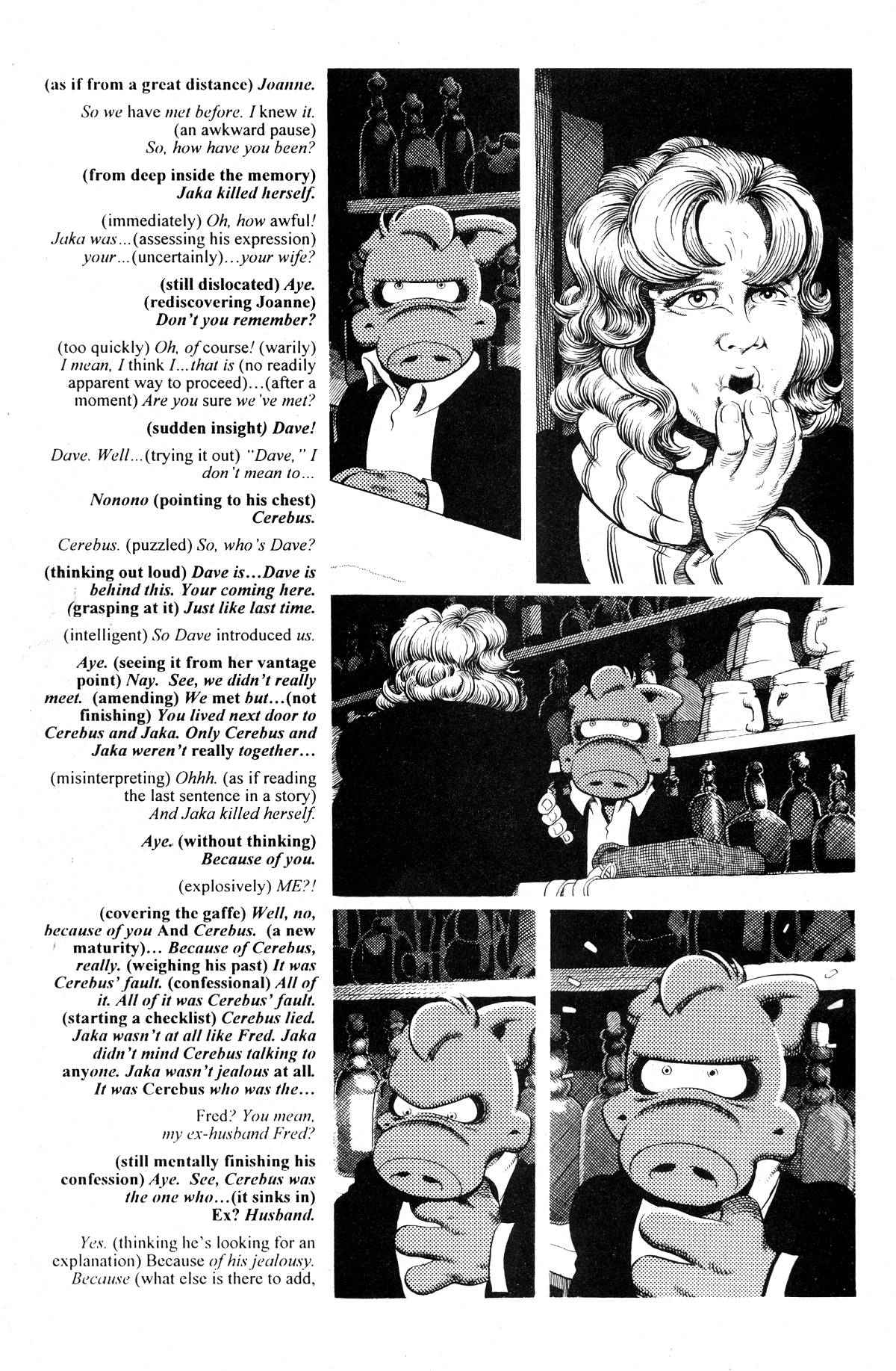 Read online Cerebus comic -  Issue #216 - 5
