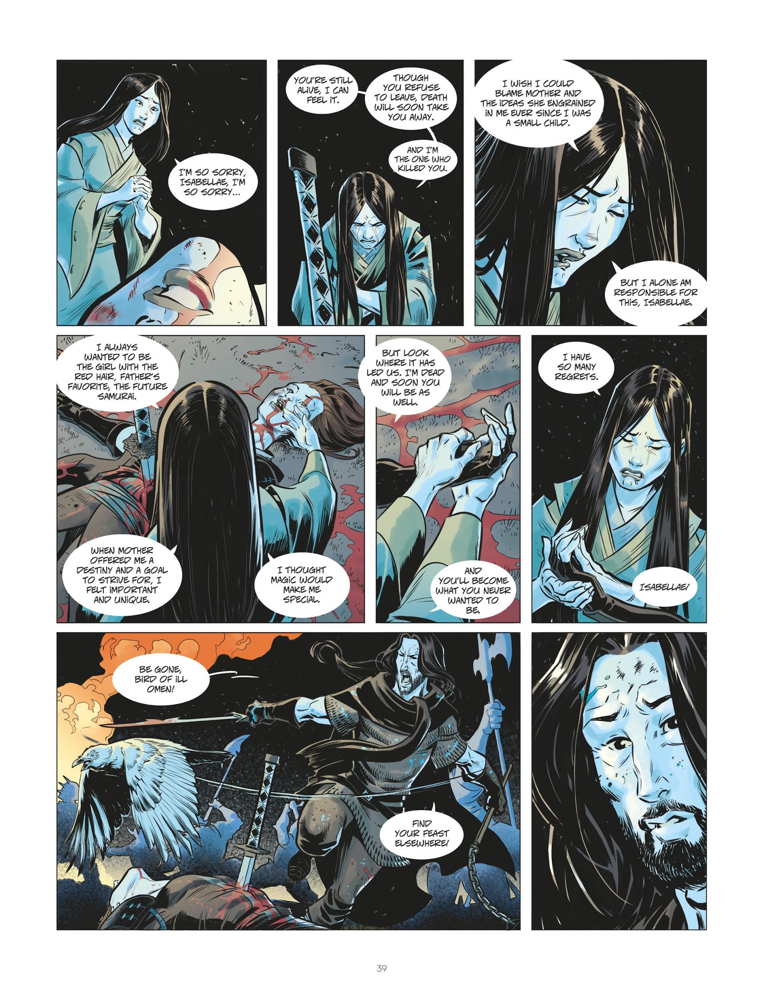 Read online Isabellae comic -  Issue #5 - 39