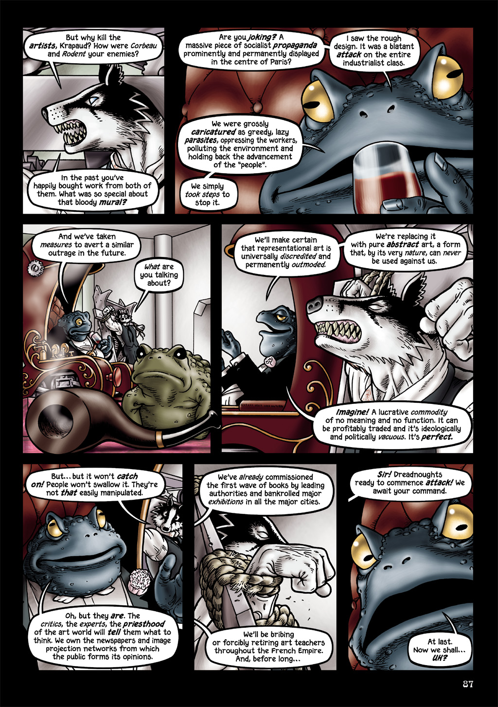 Read online Grandville Bête Noire comic -  Issue # TPB - 90