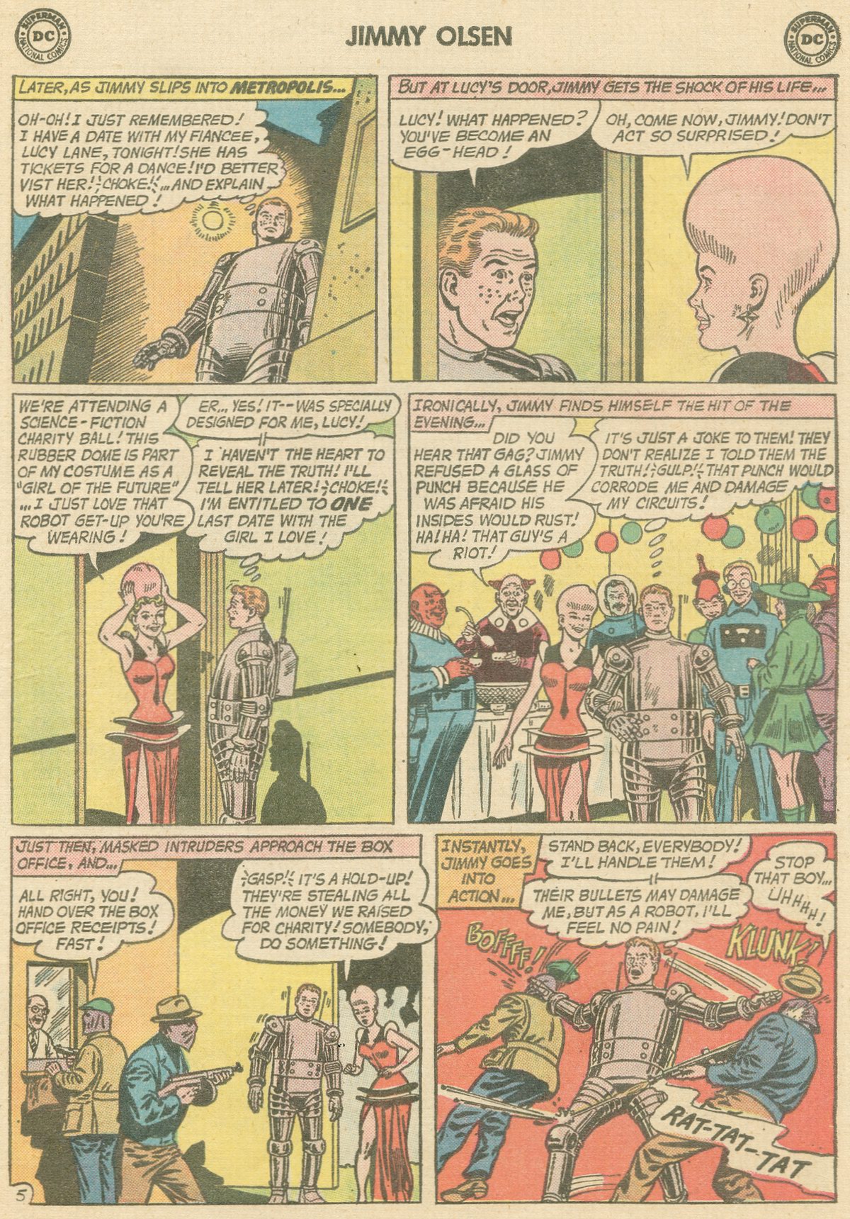 Read online Superman's Pal Jimmy Olsen comic -  Issue #70 - 17