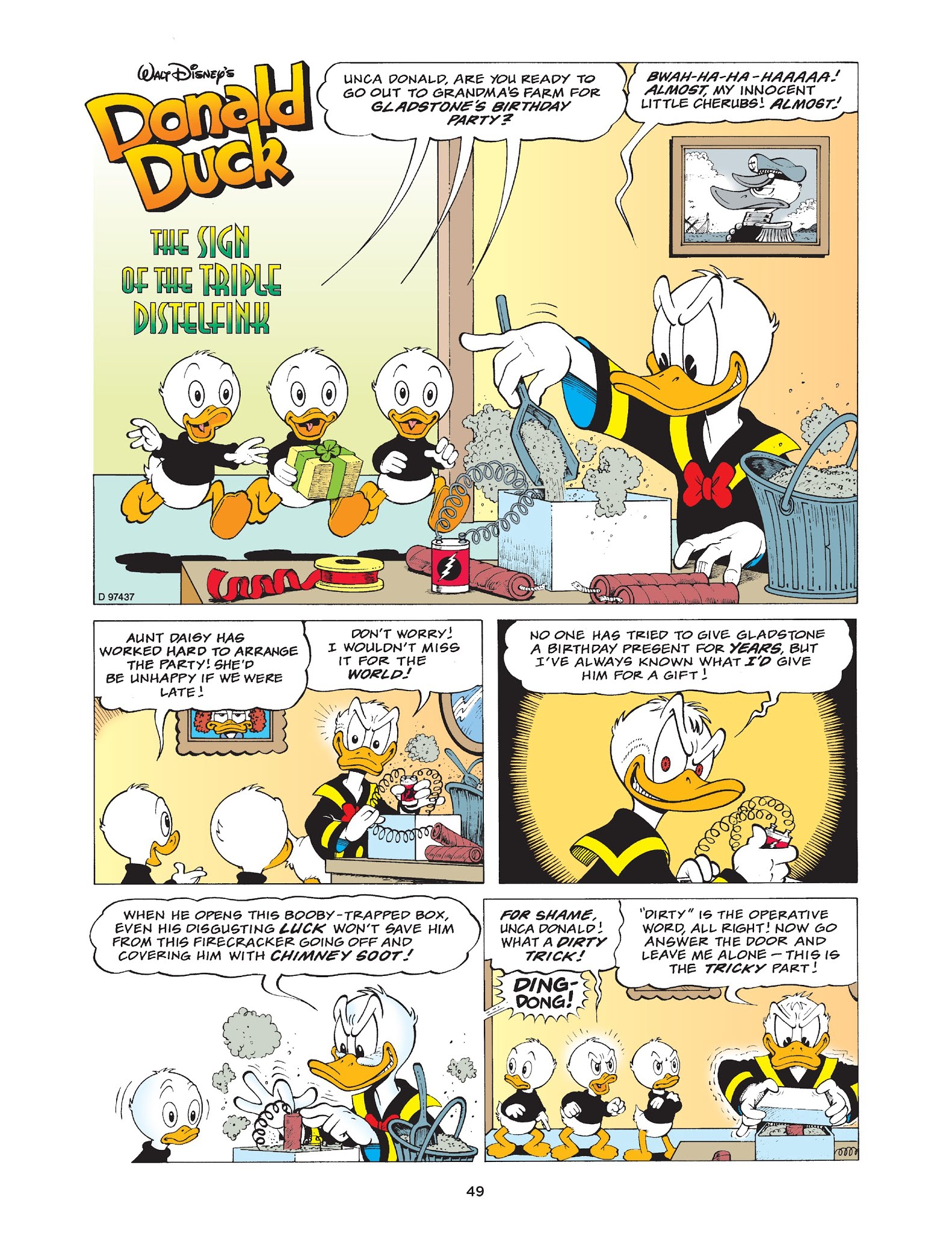 Read online Walt Disney Uncle Scrooge and Donald Duck: The Don Rosa Library comic -  Issue # TPB 8 (Part 1) - 50