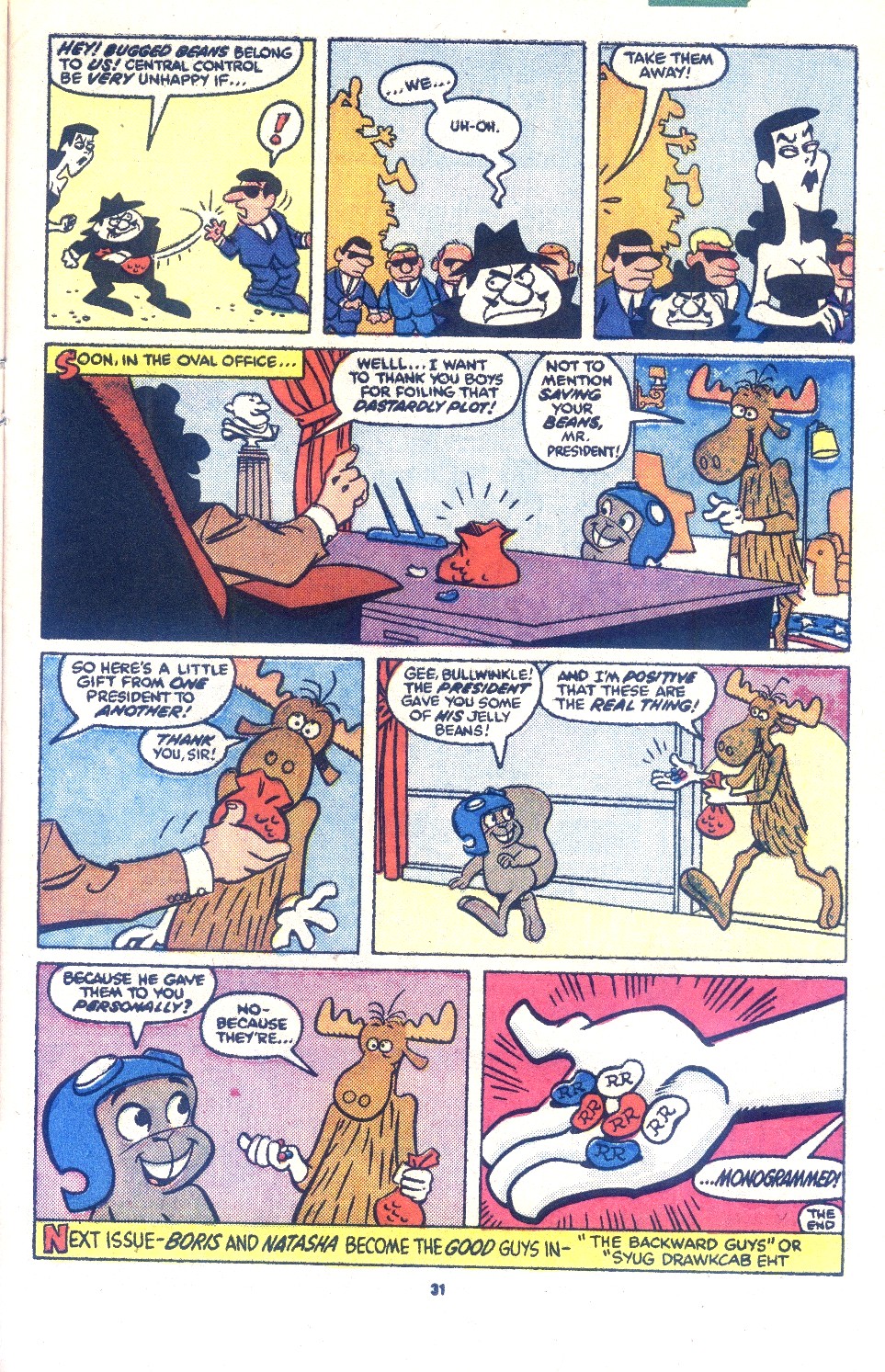 Read online Bullwinkle and Rocky comic -  Issue #4 - 33