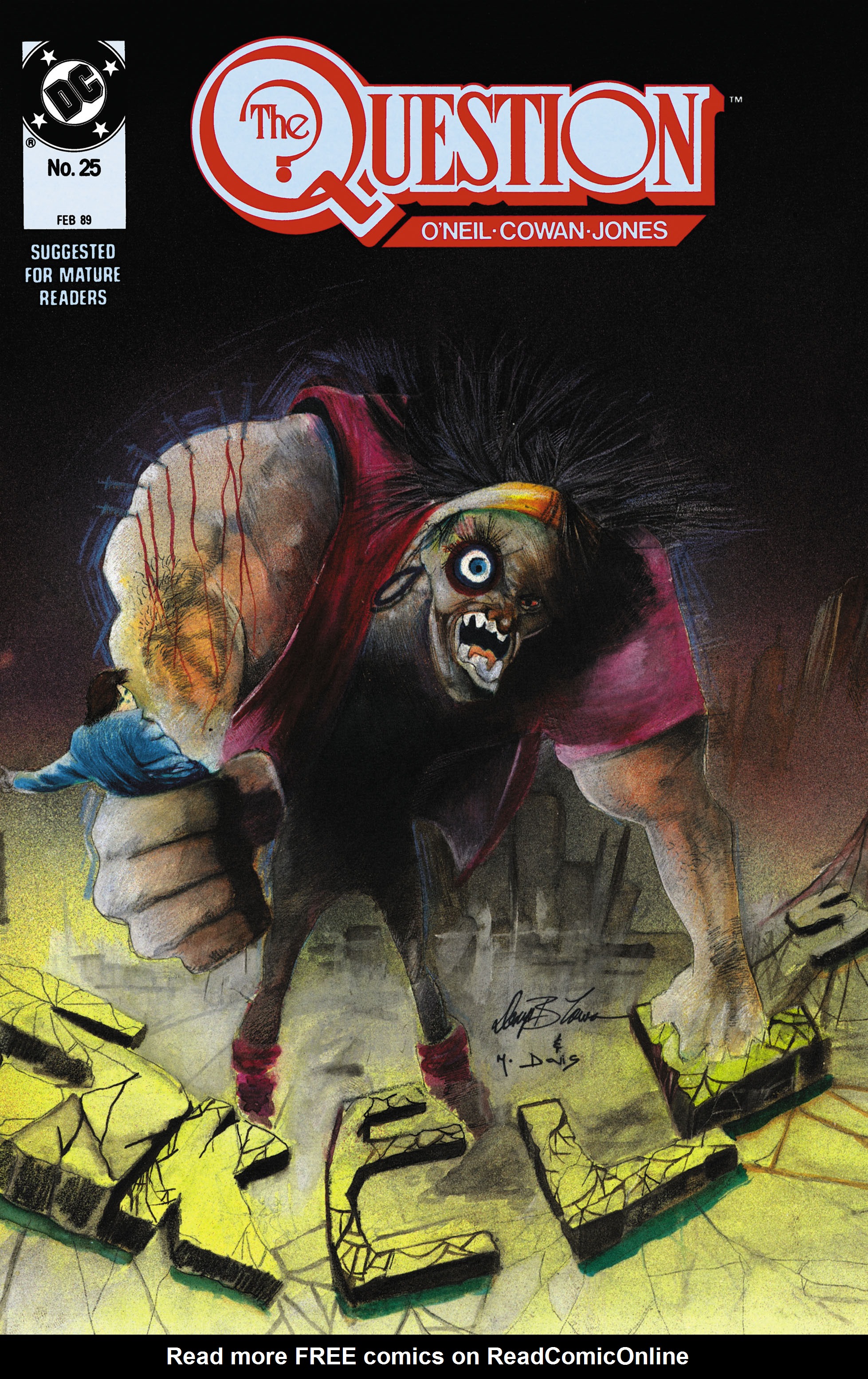 Read online The Question (1987) comic -  Issue #25 - 1