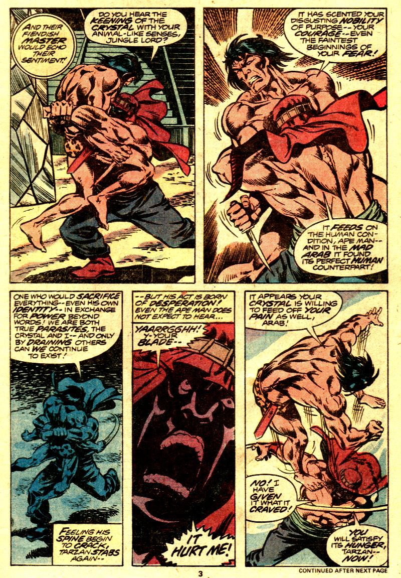 Read online Tarzan (1977) comic -  Issue #23 - 4