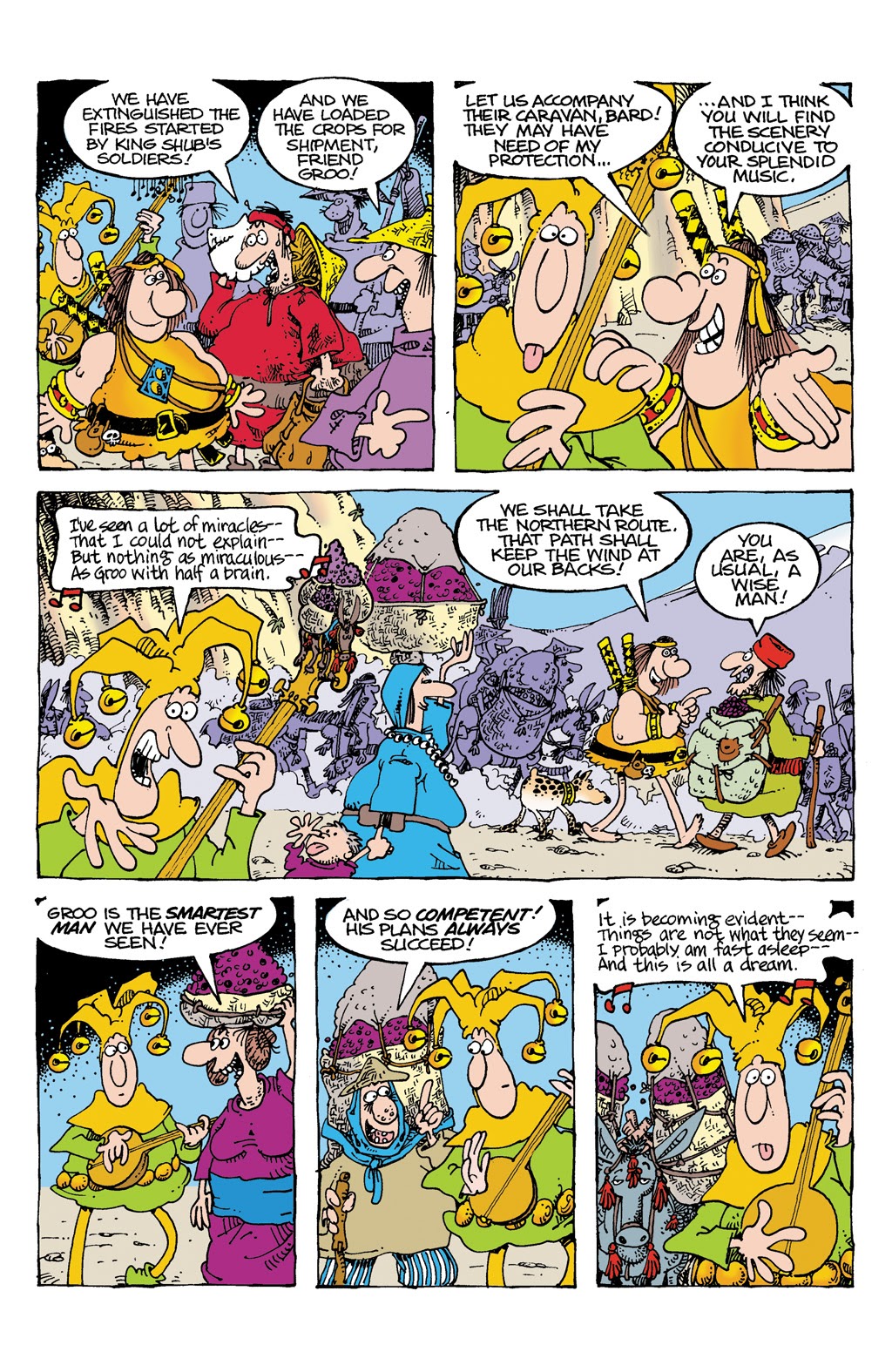 Read online Sergio Aragonés' Groo: The Most Intelligent Man In The World comic -  Issue # TPB - 24