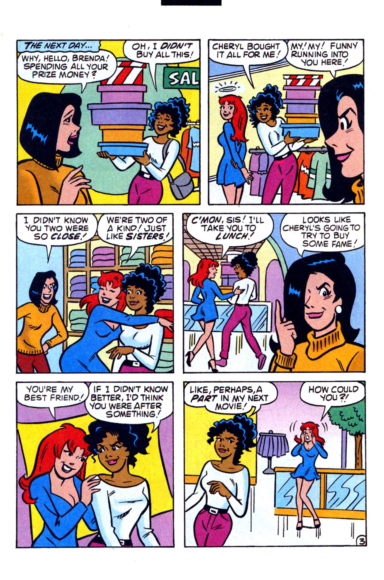 Read online Cheryl Blossom (Goes Hollywood) comic -  Issue #1 - 5