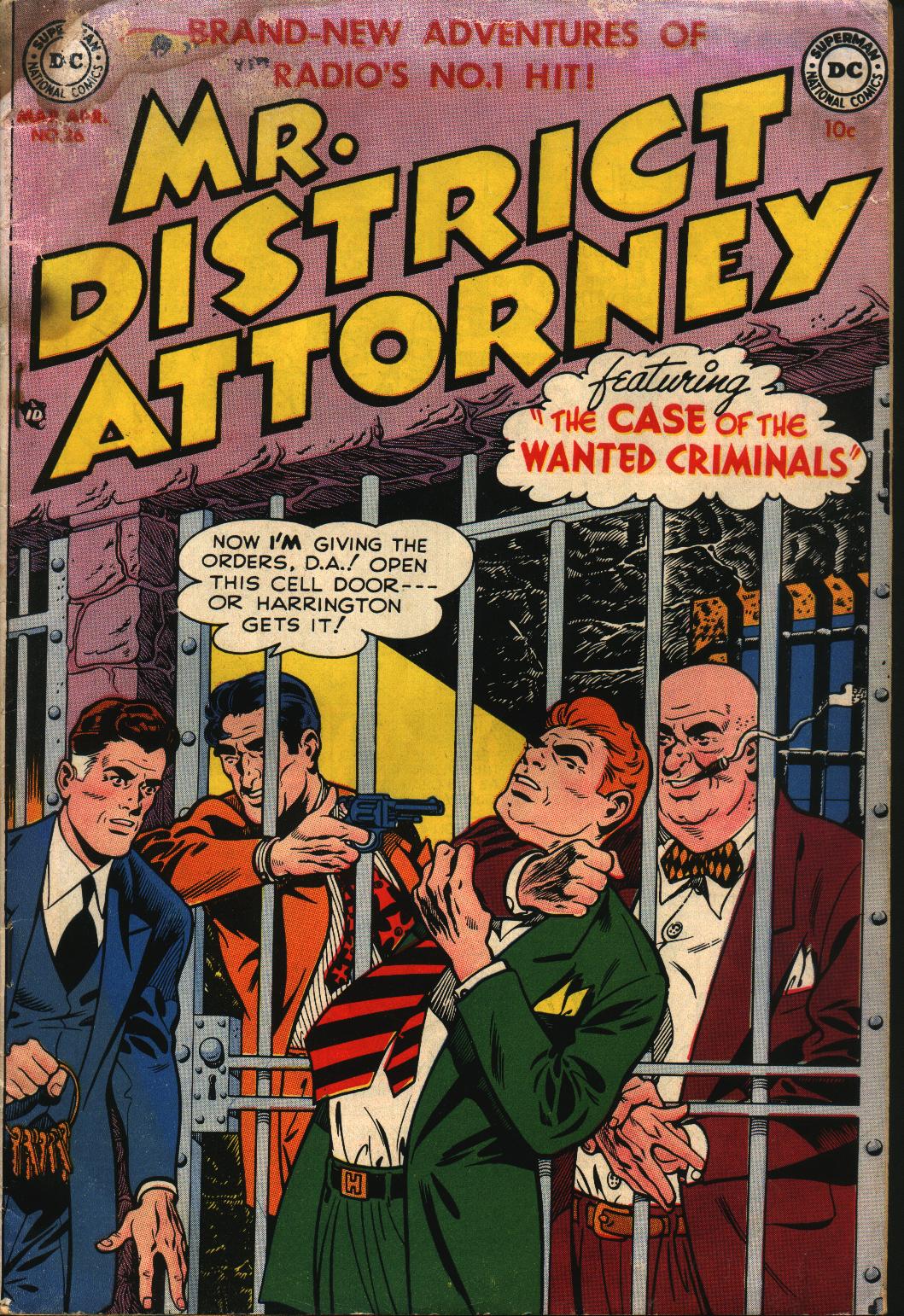 Read online Mr. District Attorney comic -  Issue #26 - 1