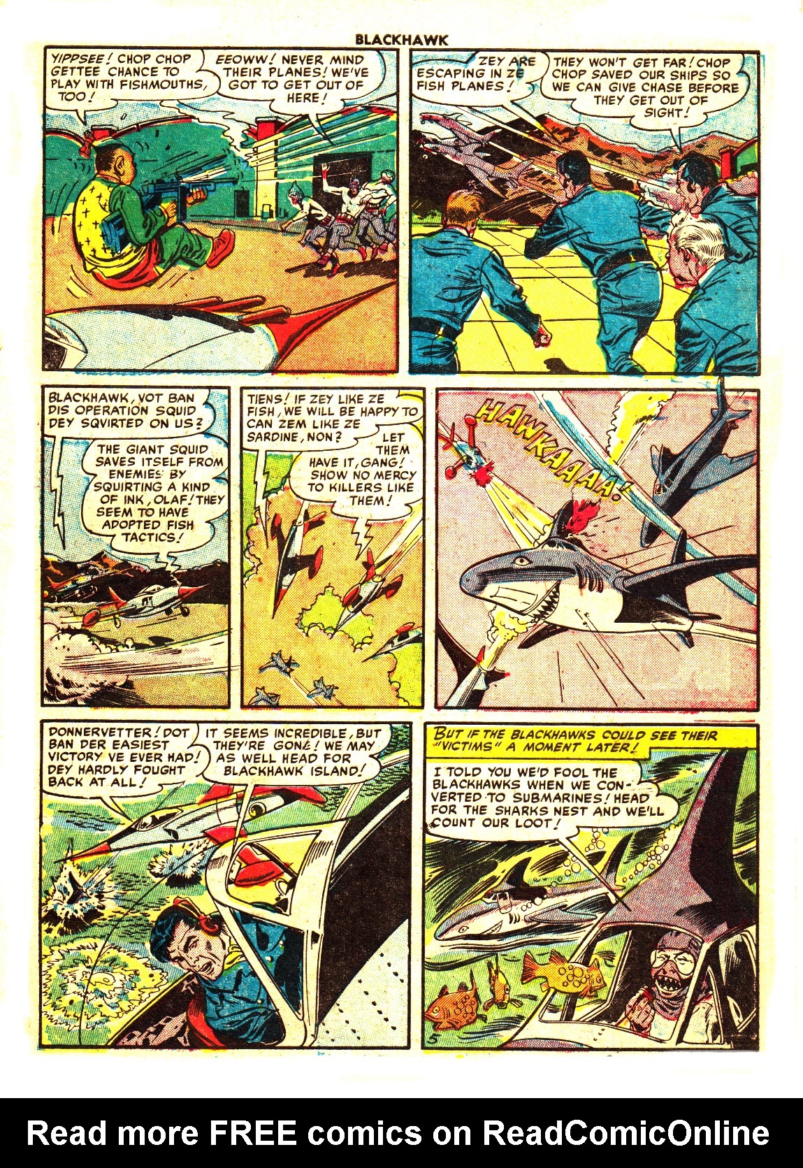 Read online Blackhawk (1957) comic -  Issue #50 - 7