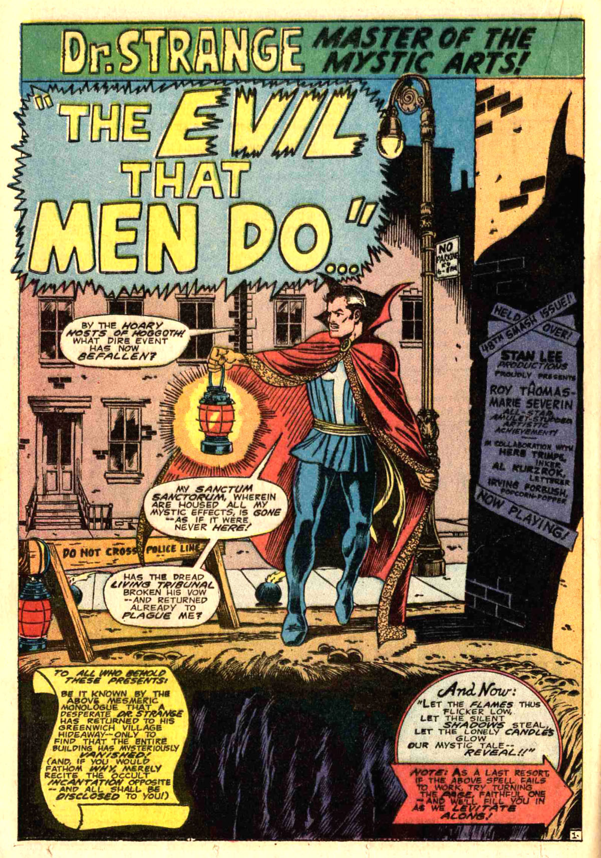 Read online Marvel Masterworks: Doctor Strange comic -  Issue # TPB 2 - 175