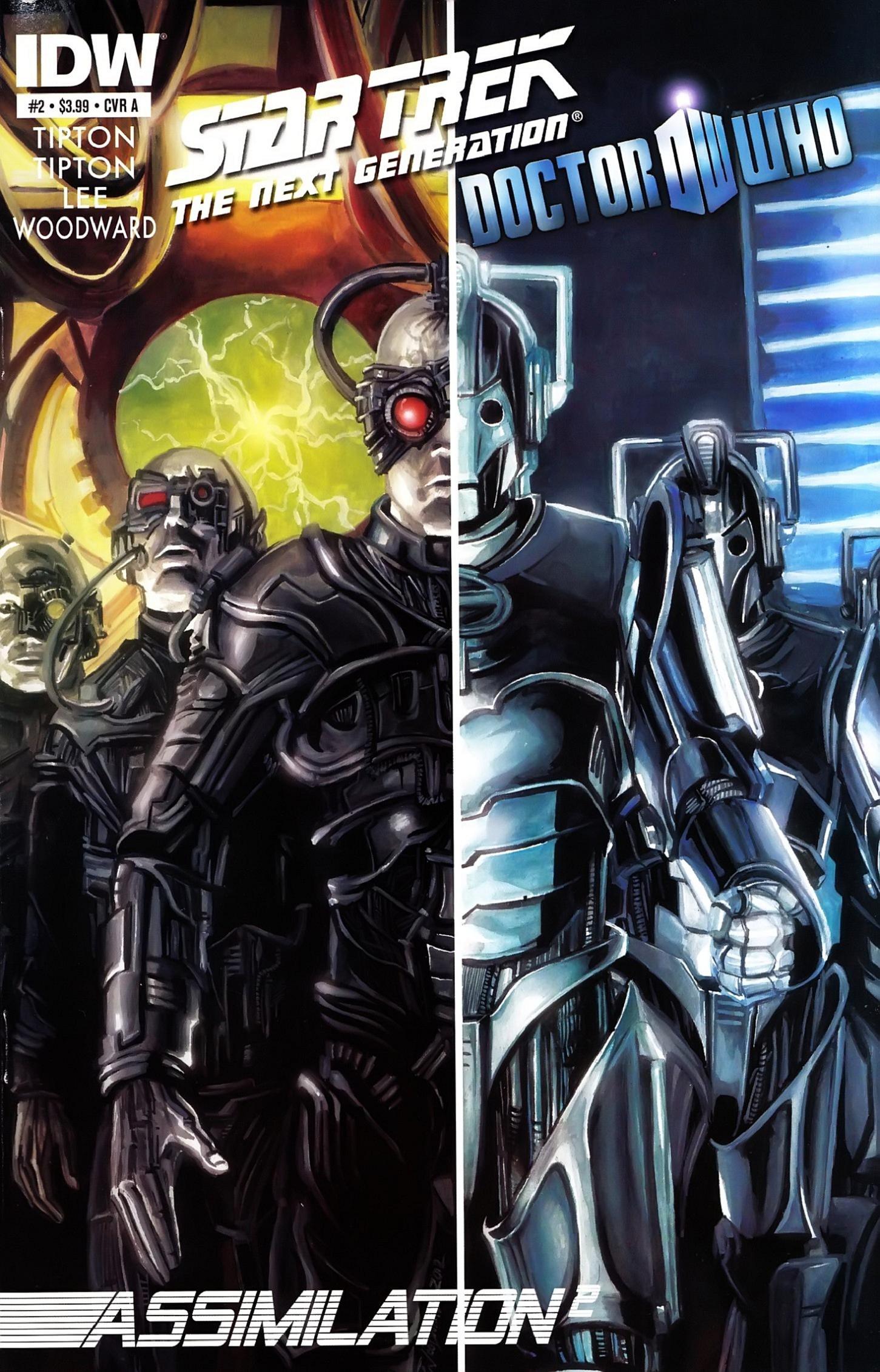 Read online Star Trek: The Next Generation/Doctor Who: Assimilation² comic -  Issue #2 - 1