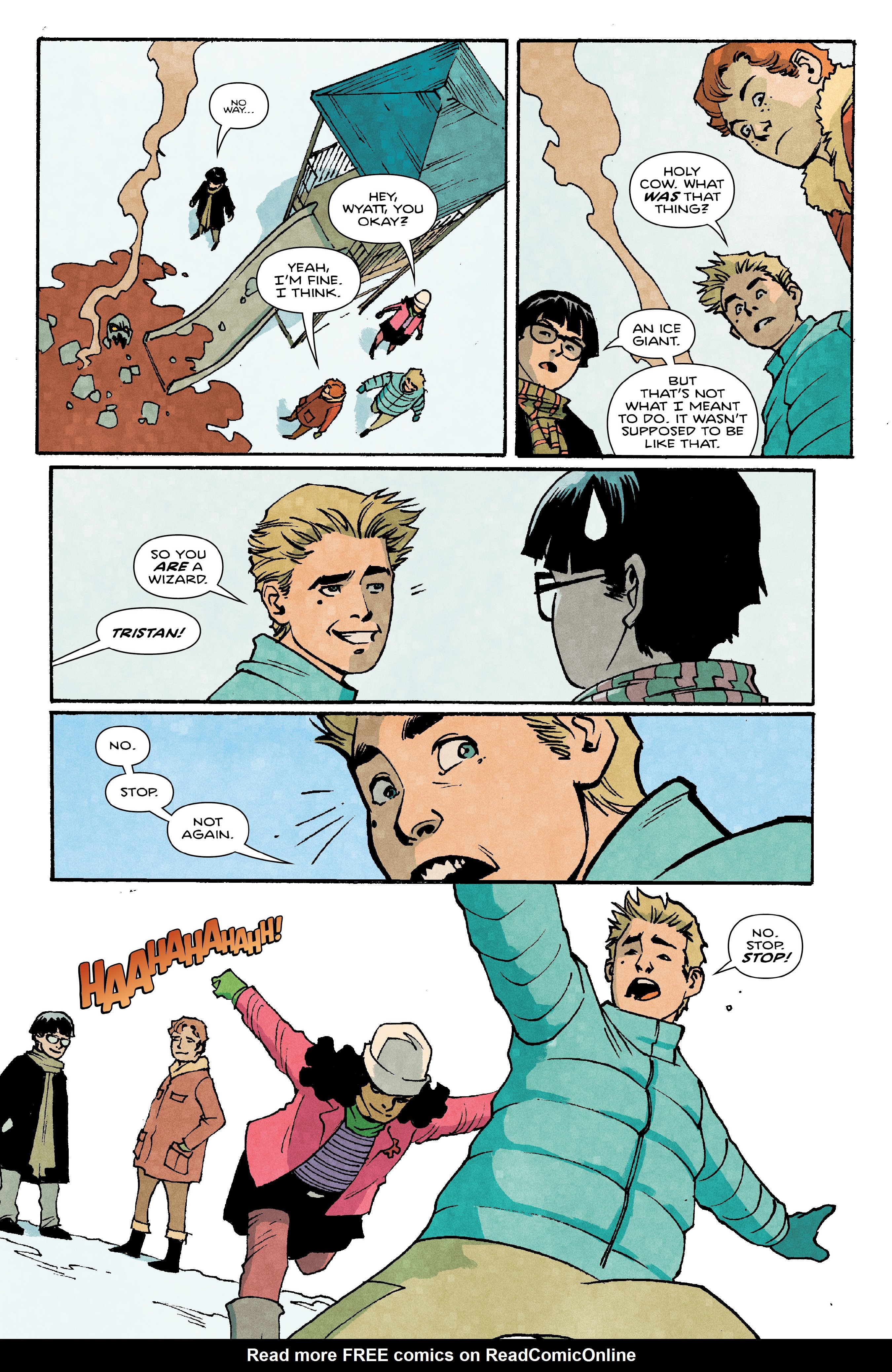 Read online House of Fear: Attack of the Killer Snowmen and Other Spooky Stories comic -  Issue # TPB - 31