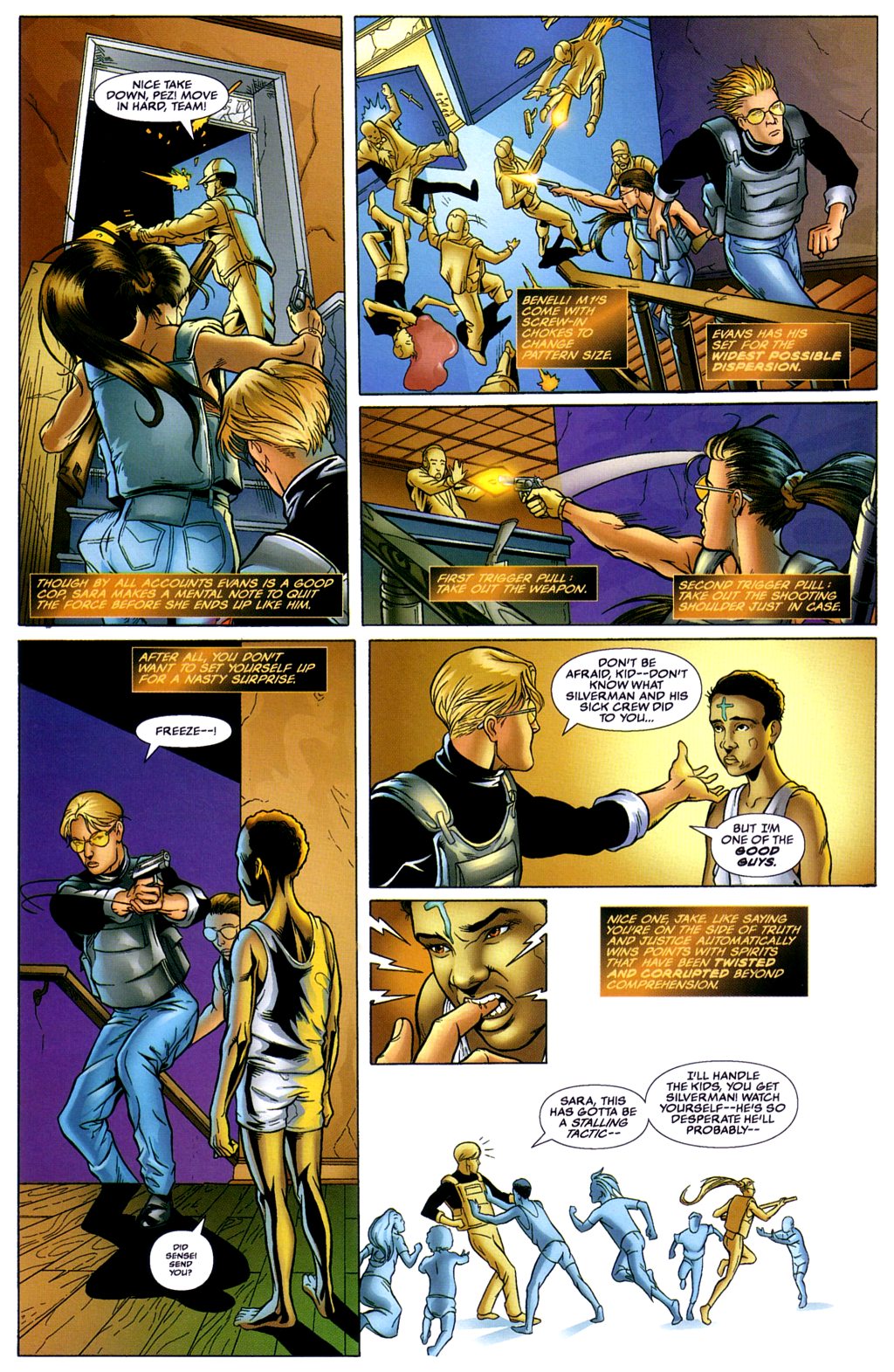 Read online Tomoe/Witchblade: Fire Sermon comic -  Issue # Full - 14