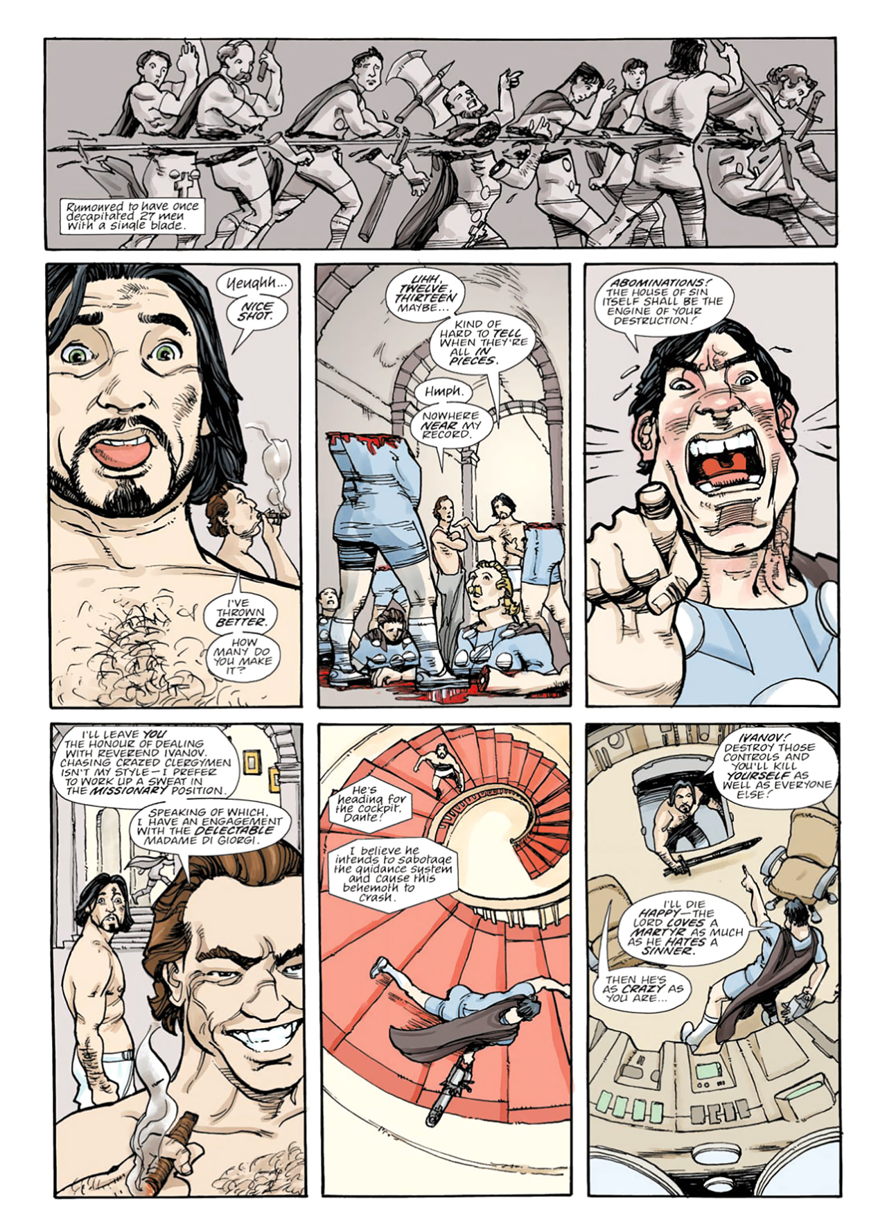 Read online Nikolai Dante comic -  Issue # TPB 2 - 135
