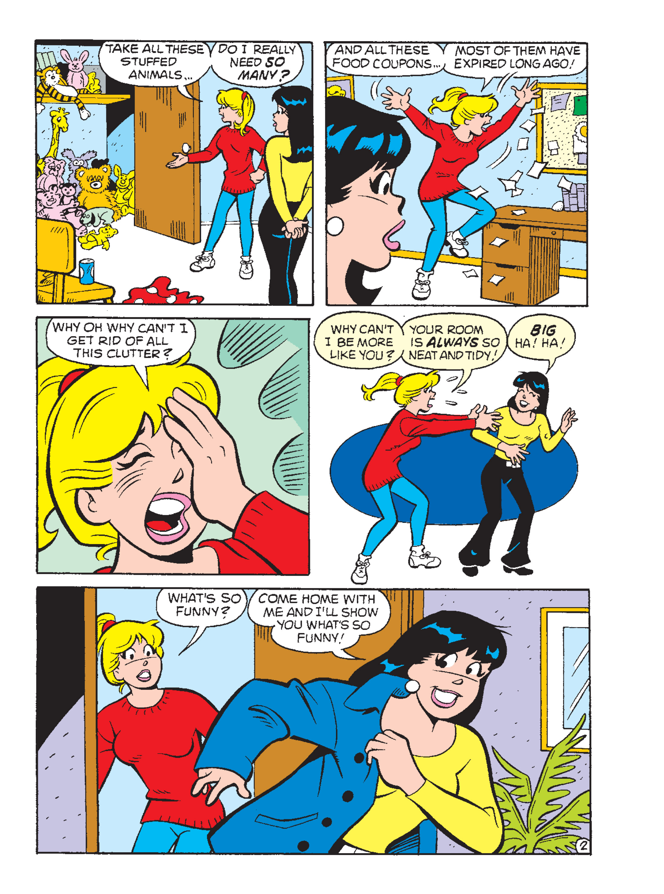 Read online Betty & Veronica Friends Double Digest comic -  Issue #276 - 61