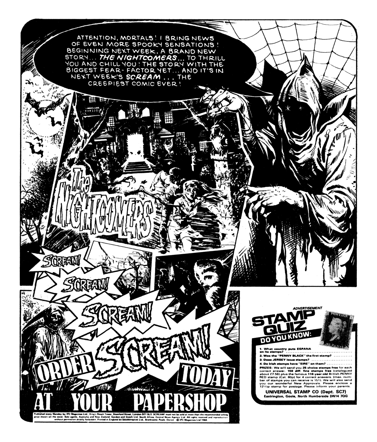 Read online Scream! (1984) comic -  Issue #6 - 31