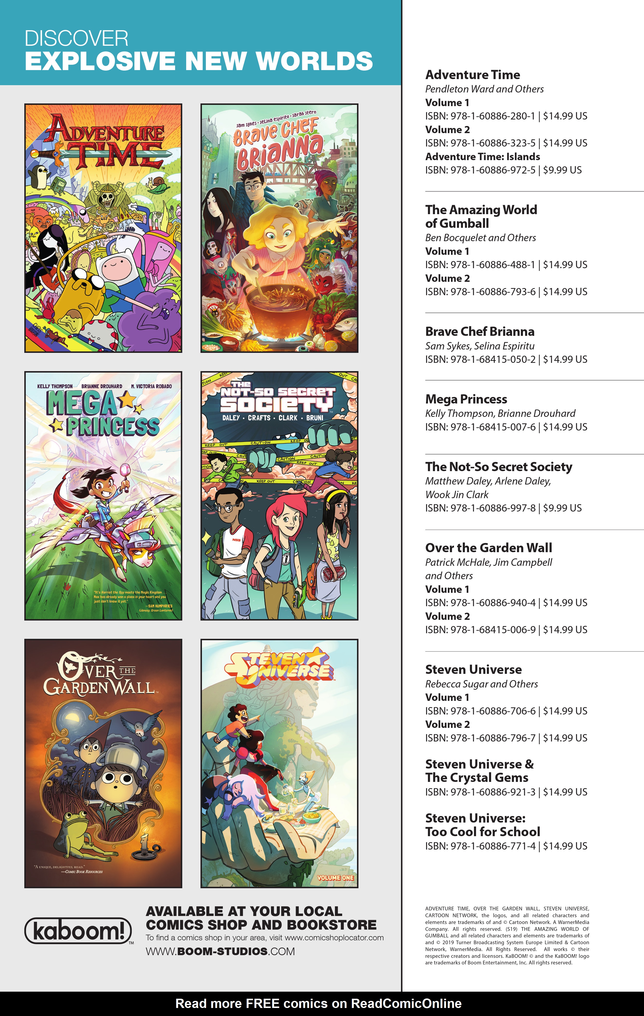 Read online Over the Garden Wall: Hollow Town comic -  Issue # TPB - 132