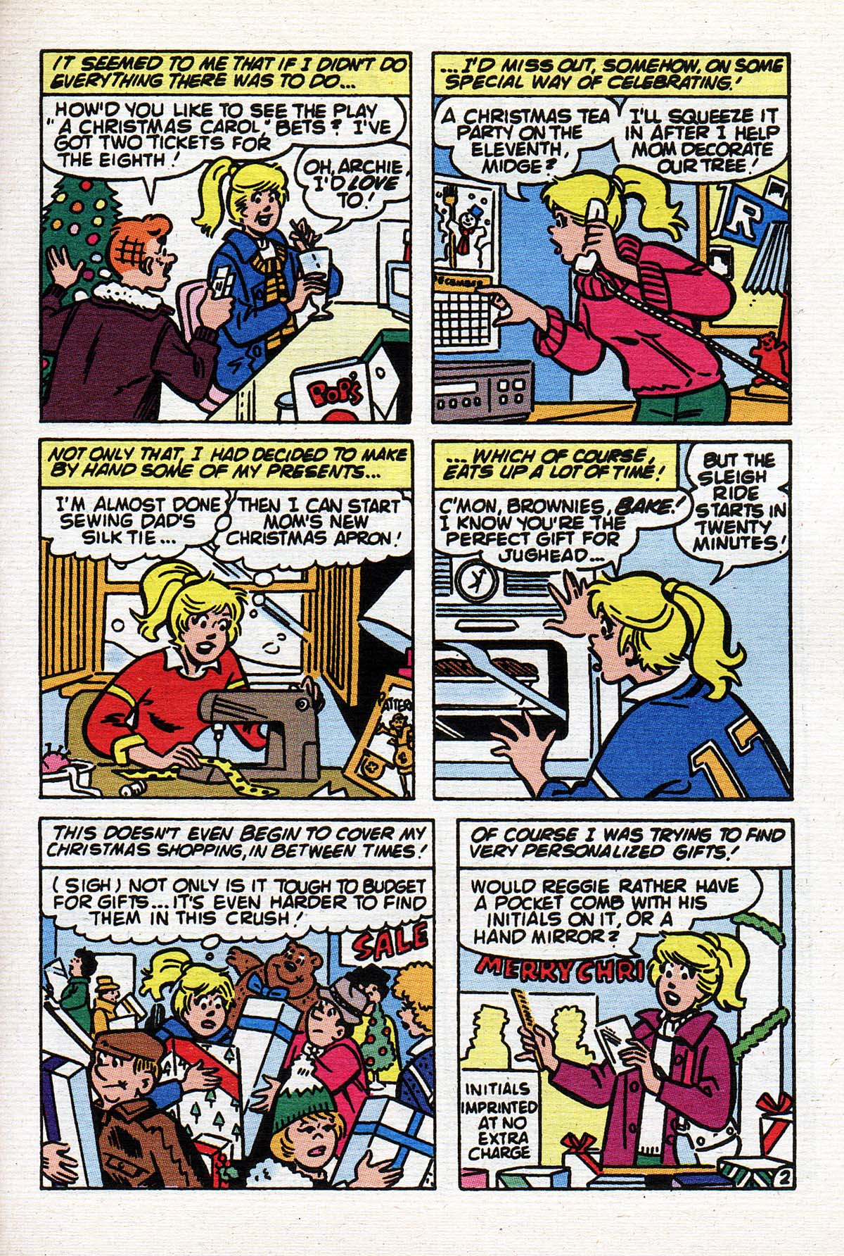 Read online Archie's Holiday Fun Digest comic -  Issue #5 - 51