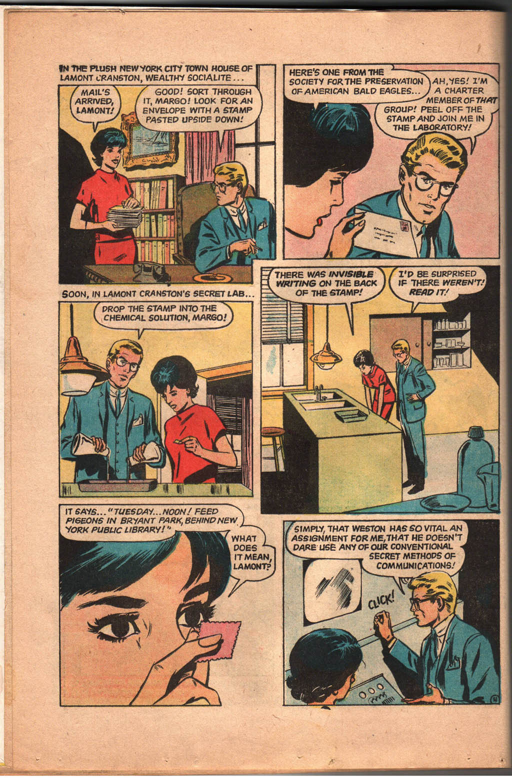 Read online The Shadow (1964) comic -  Issue #1 - 5