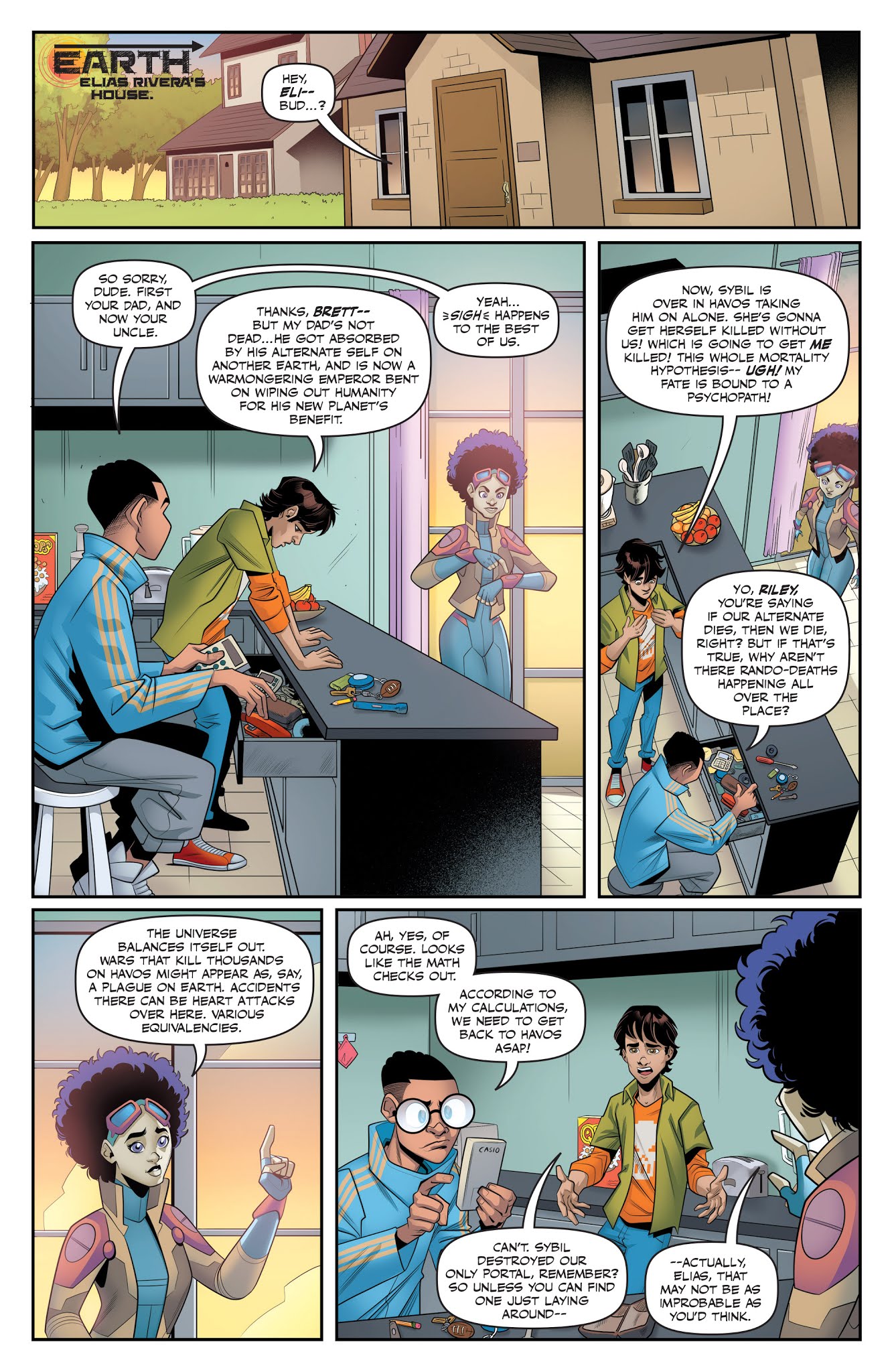 Read online Portal Bound comic -  Issue #4 - 7