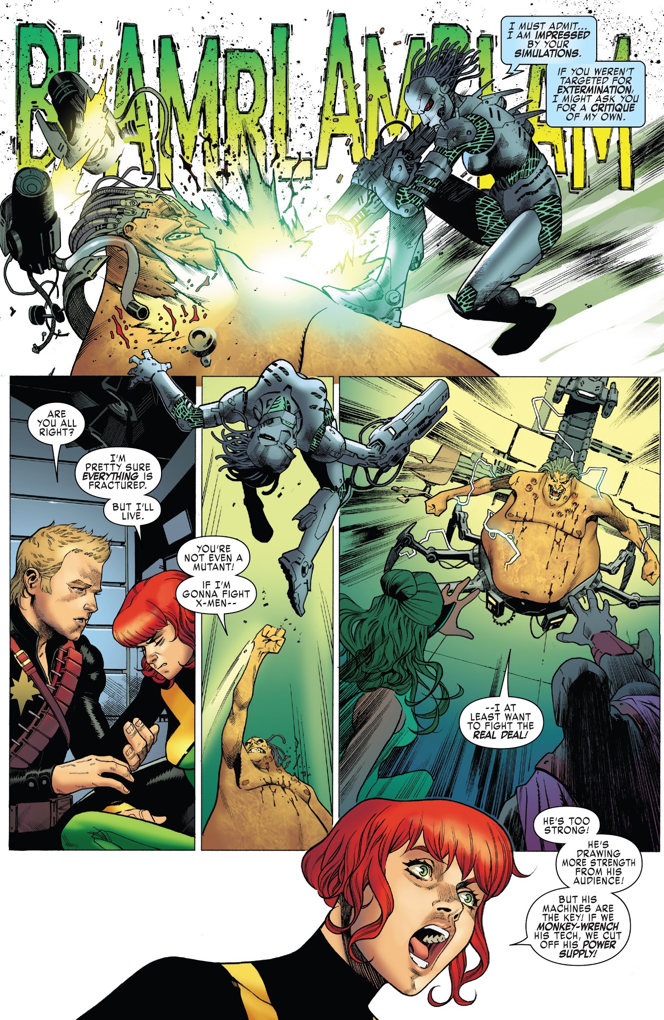Read online X-Men: Blue comic -  Issue #15 - 14