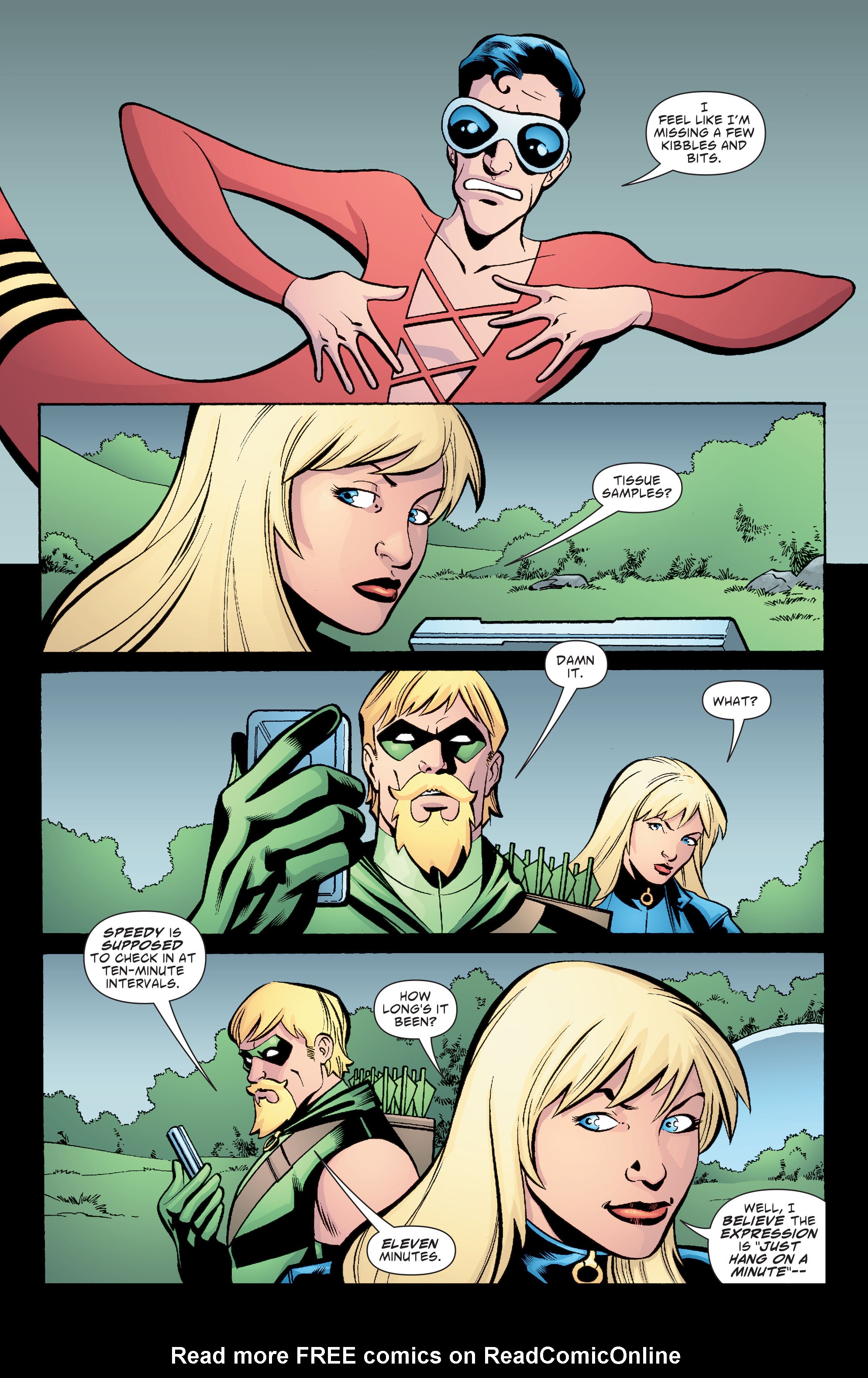 Read online Green Arrow/Black Canary comic -  Issue #9 - 11