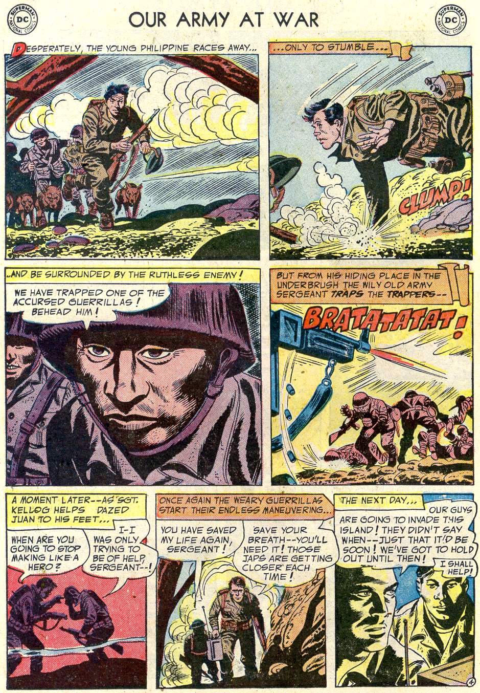 Read online Our Army at War (1952) comic -  Issue #11 - 14