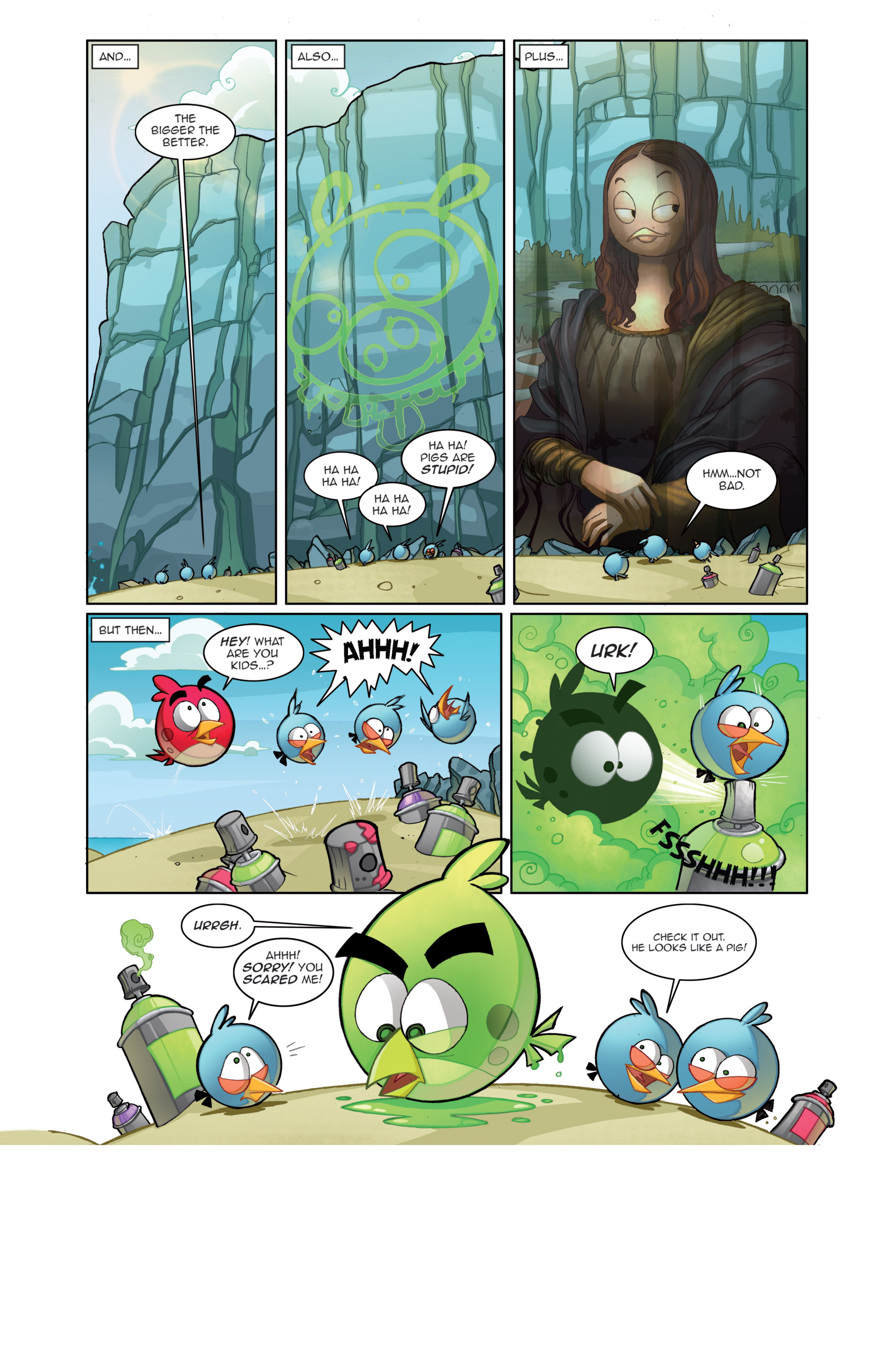 Read online Angry Birds Comics (2014) comic -  Issue #4 - 4