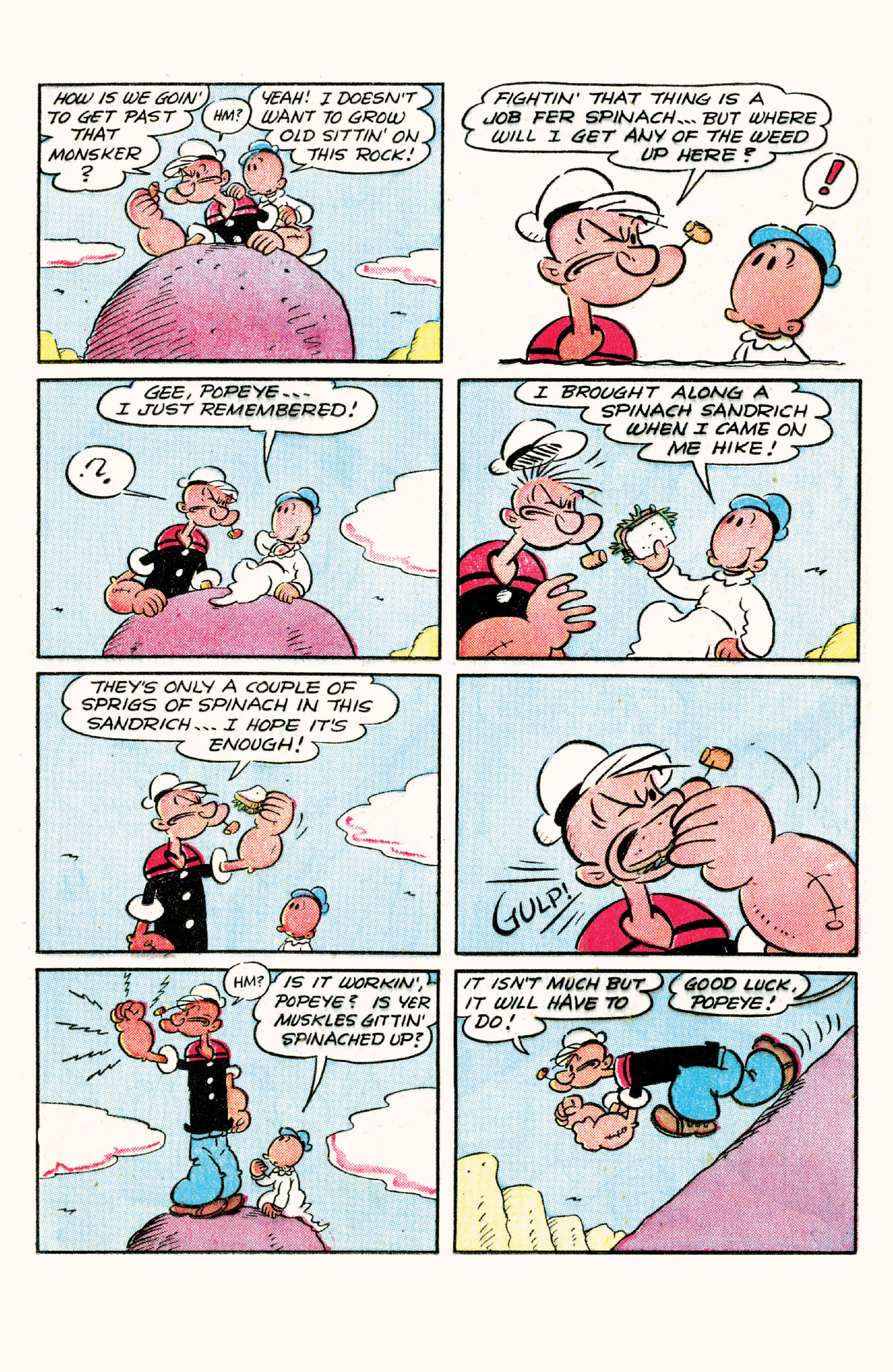 Read online Classic Popeye comic -  Issue #33 - 25