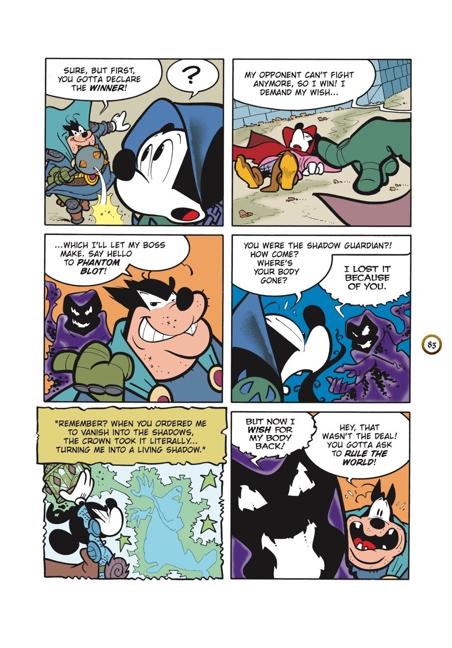 Read online Wizards of Mickey (2020) comic -  Issue # TPB 2 (Part 1) - 85