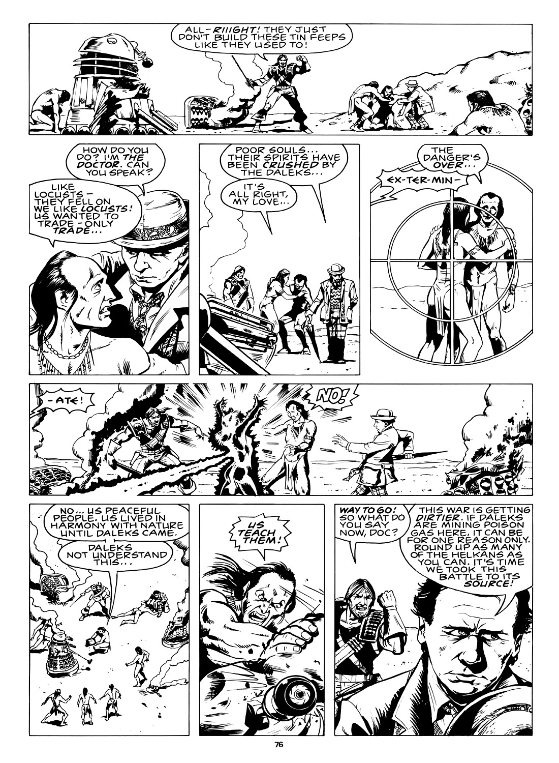 Read online Marvel Graphic Novel comic -  Issue #4 Abslom Daak, Dalek Killer - 73