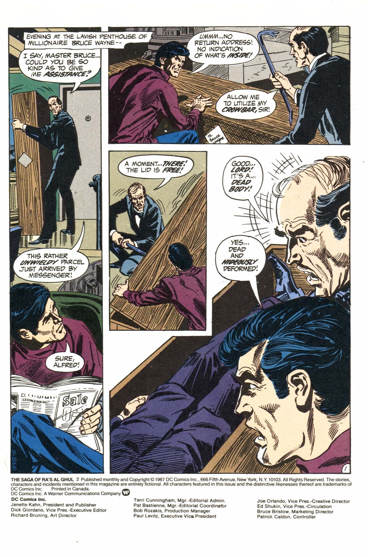 Read online The Saga of Ra's Al Ghul comic -  Issue #2 - 3