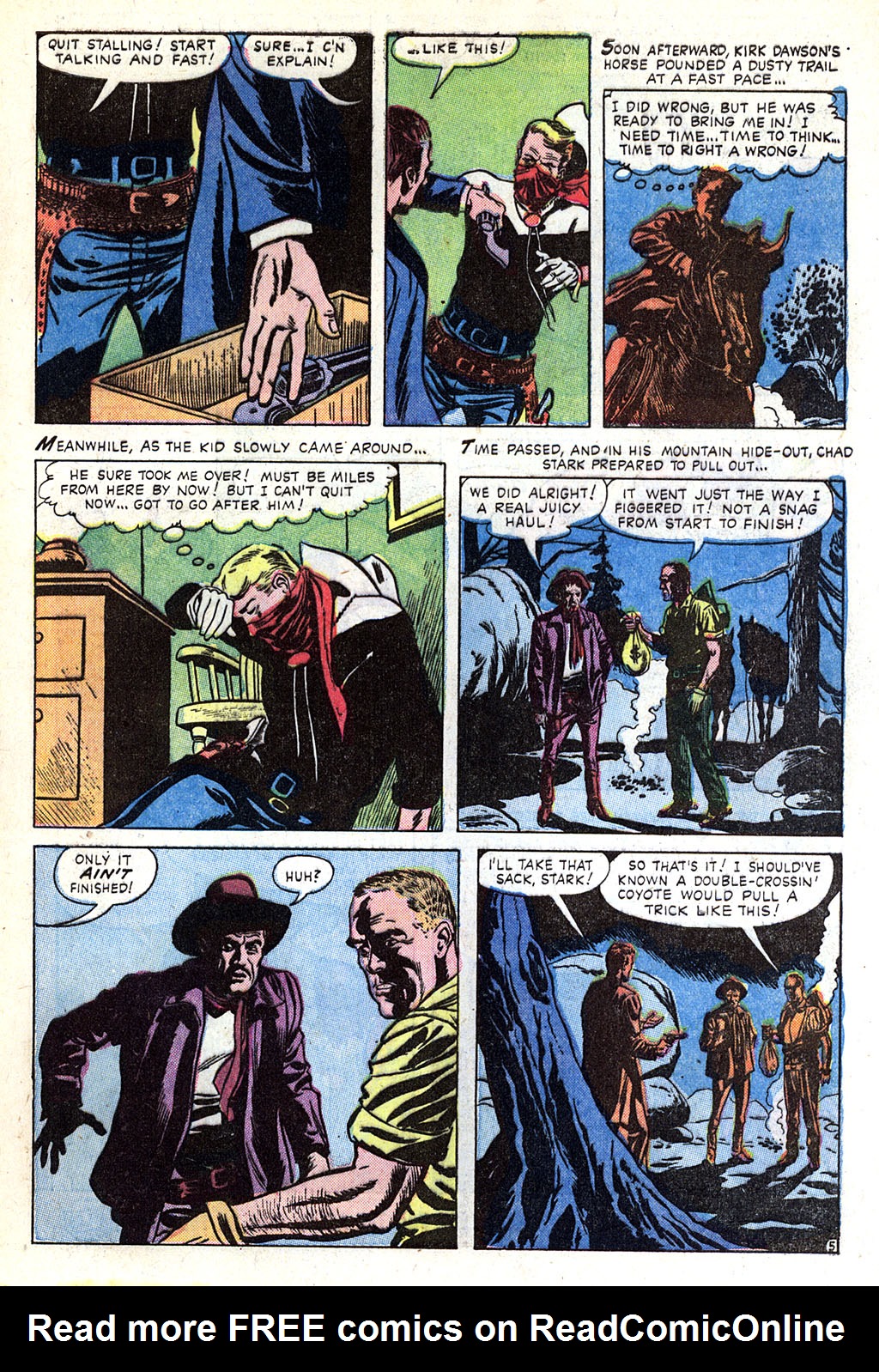 Read online The Outlaw Kid (1954) comic -  Issue #7 - 7