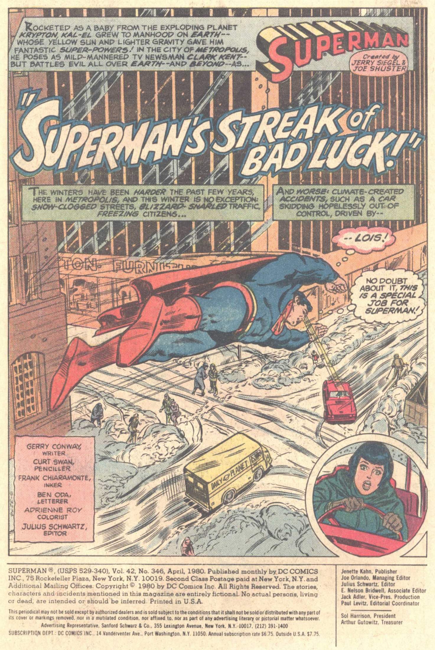 Read online Superman (1939) comic -  Issue #346 - 3