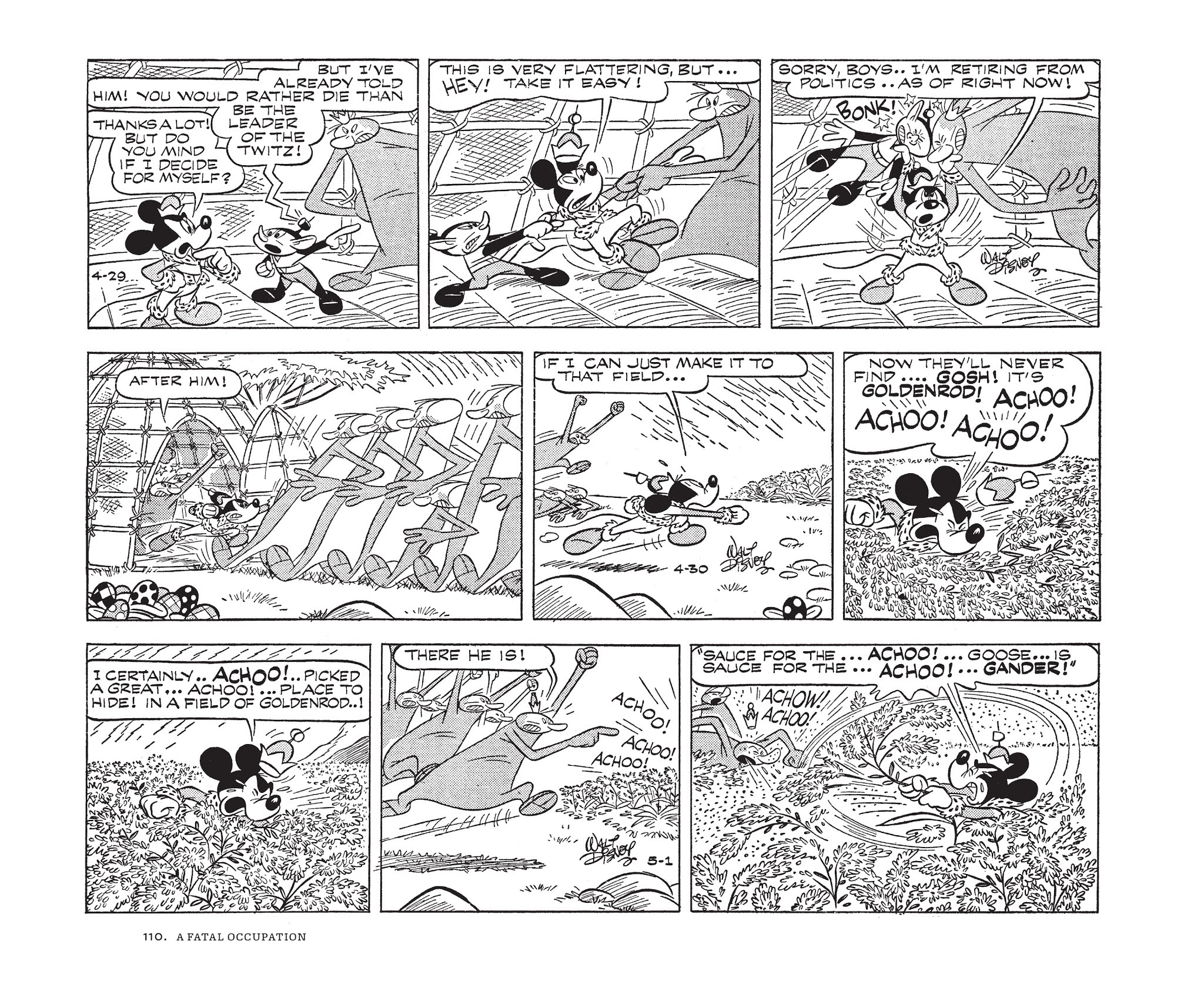 Read online Walt Disney's Mickey Mouse by Floyd Gottfredson comic -  Issue # TPB 12 (Part 2) - 10