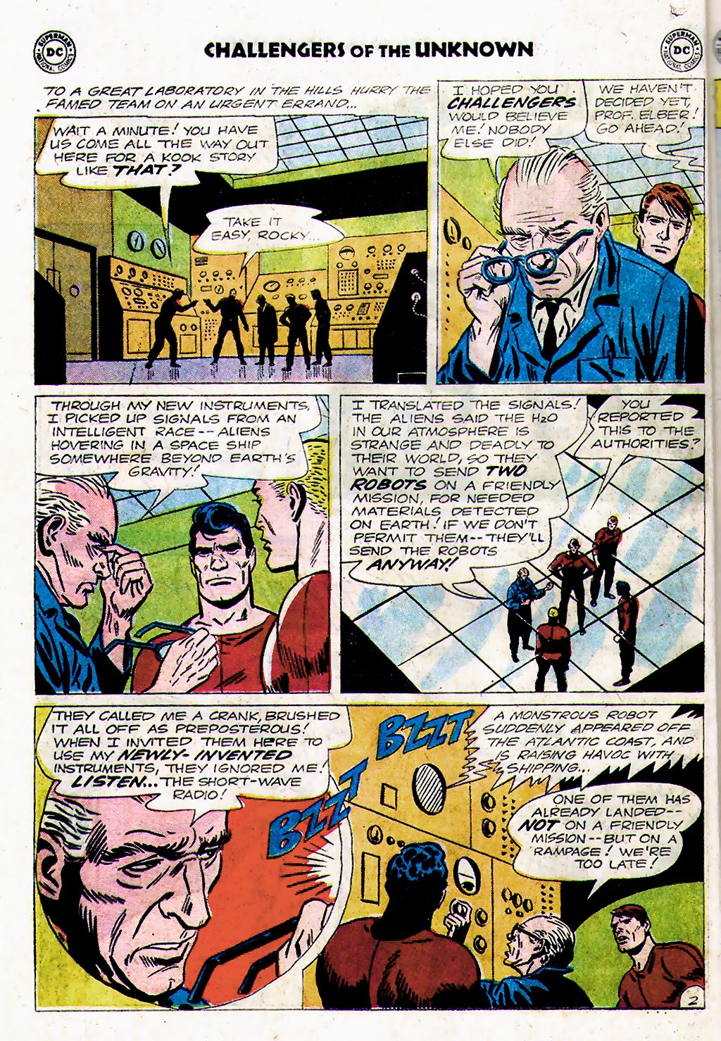 Read online Challengers of the Unknown (1958) comic -  Issue #37 - 20