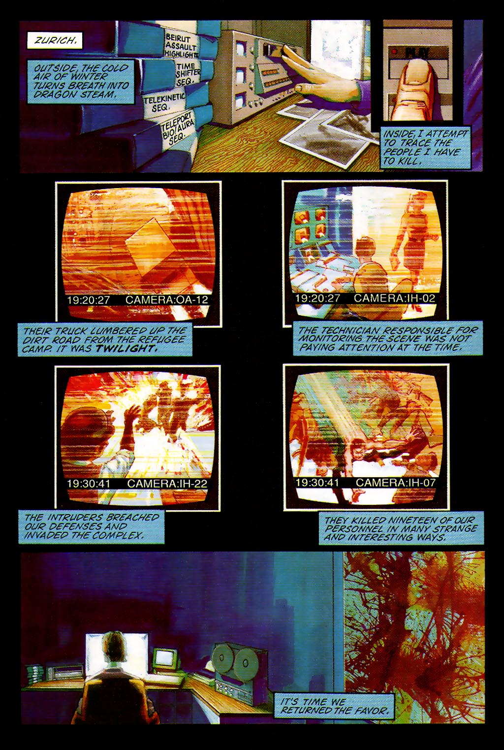 Read online Interface comic -  Issue #1 - 4