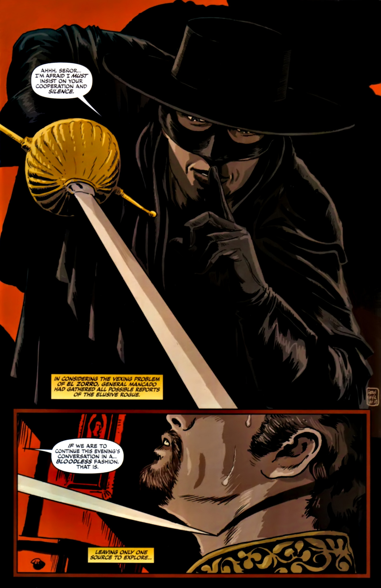 Read online Zorro (2008) comic -  Issue #19 - 3