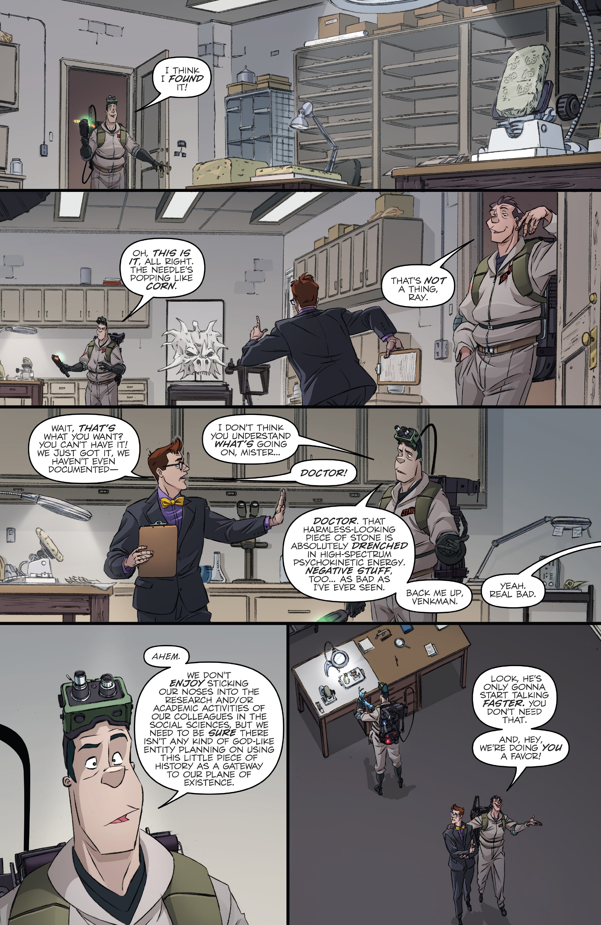 Read online Ghostbusters 35th Anniversary: Ghostbusters comic -  Issue # Full - 6